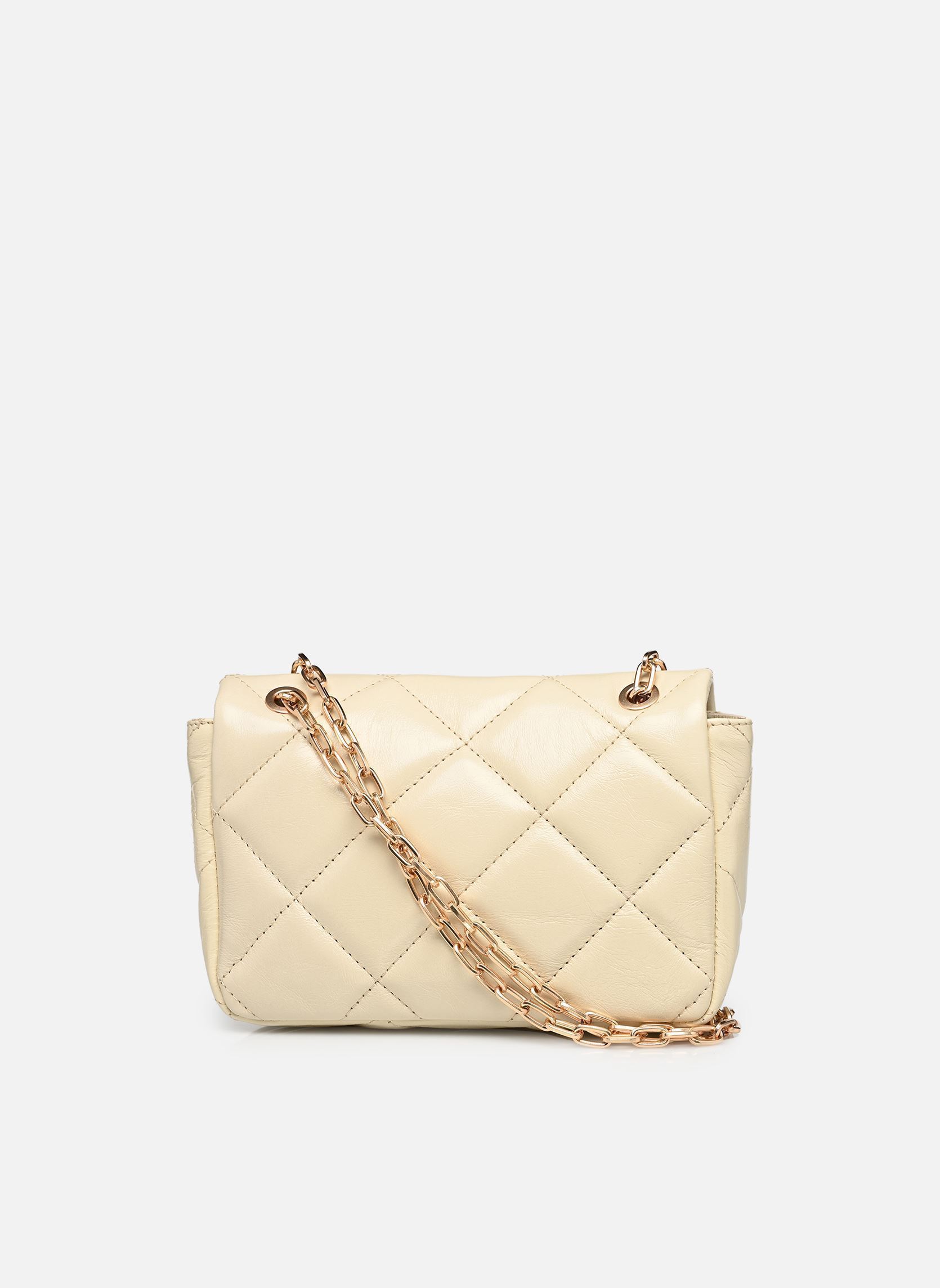 Schoudertassen Moon Moyen en Cuir Matelassé dames beige Vanessa Bruno Schoudertassen Moon Moyen en Cuir Matelassé dames beige FICELLE