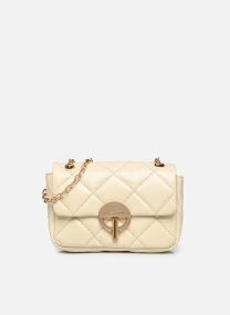 Schoudertassen Moon Moyen en Cuir Matelassé dames rood