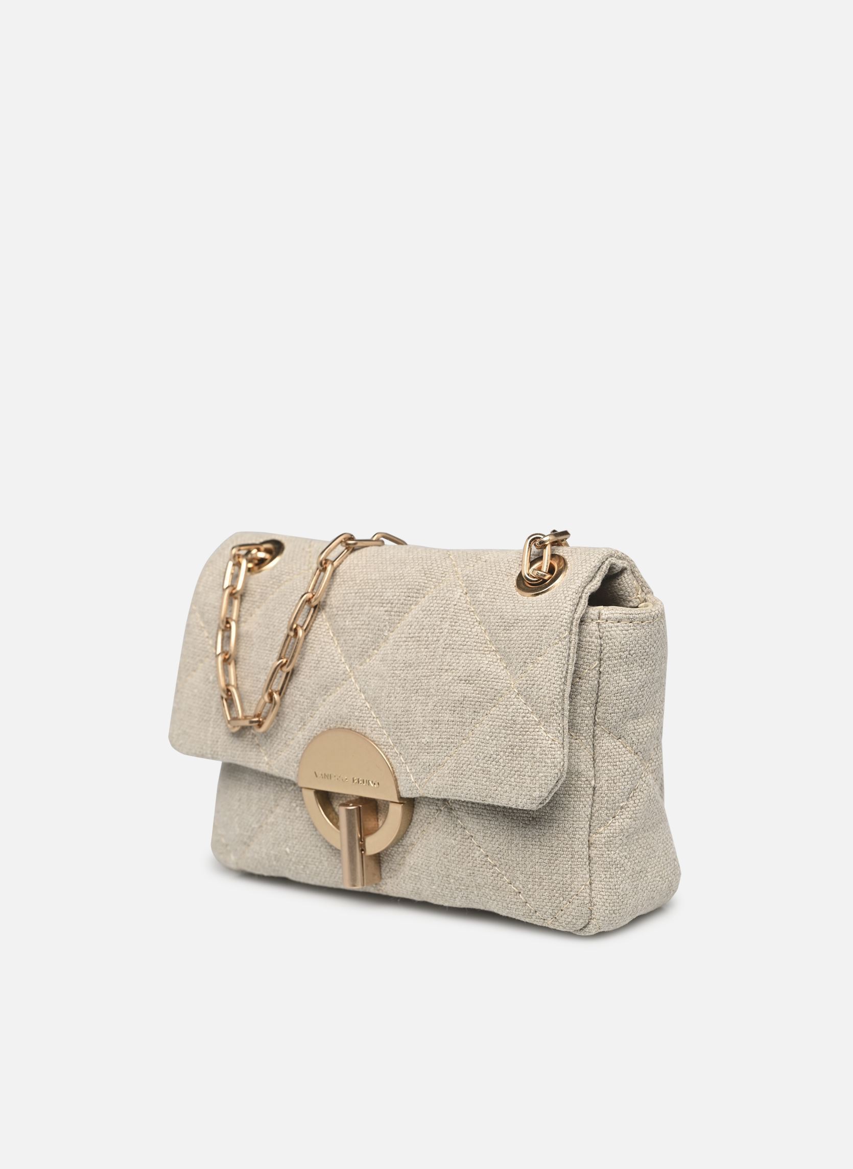 Umhängetaschen Nano Moon en Tissu Lin damen beige Vanessa Bruno Umhängetaschen Nano Moon en Tissu Lin damen beige SABLE
