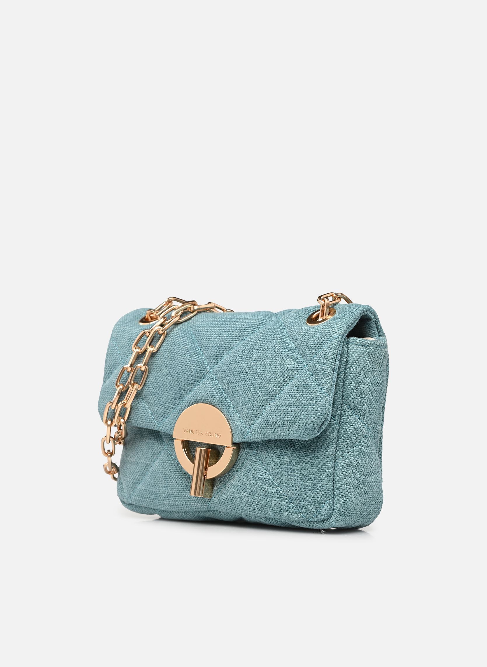 Sacs bandoulière Nano Moon en Tissu Lin femme bleu Vanessa Bruno Sacs bandoulière Nano Moon en Tissu Lin femme bleu AZUR