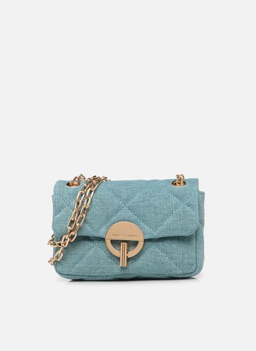 Vanessa Bruno Sacs bandoulière Nano Moon en Tissu Lin femme bleu