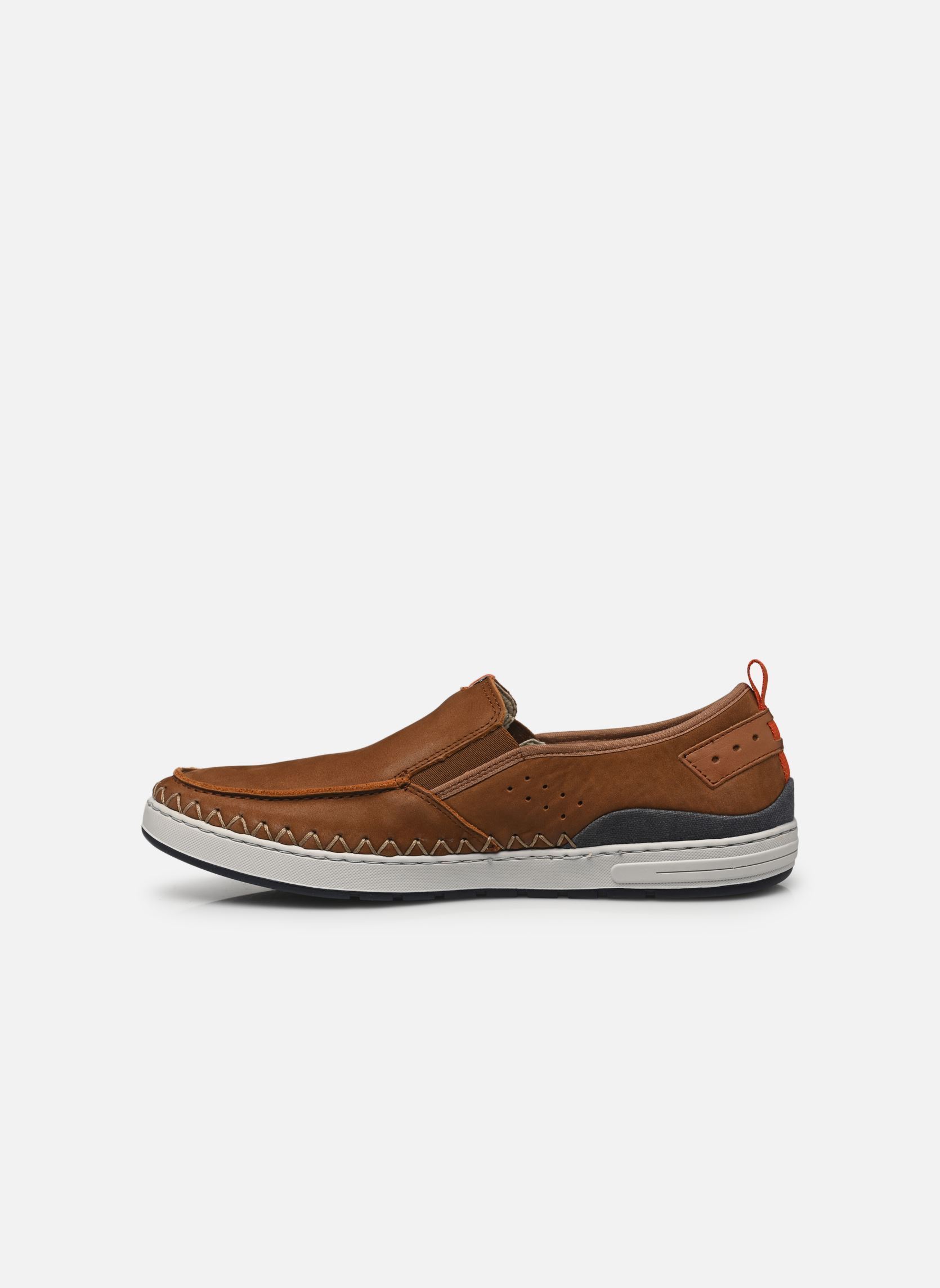 Mocassins LESTER F1922 homme marron Fluchos Mocassins LESTER F1922 homme marron CROSS CUERO+COM.1