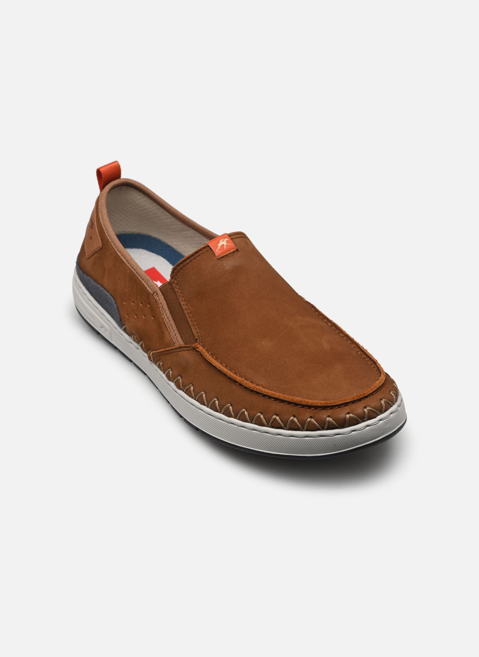 Mocassins LESTER F1922 homme marron Fluchos Mocassins LESTER F1922 homme marron CROSS CUERO+COM.1