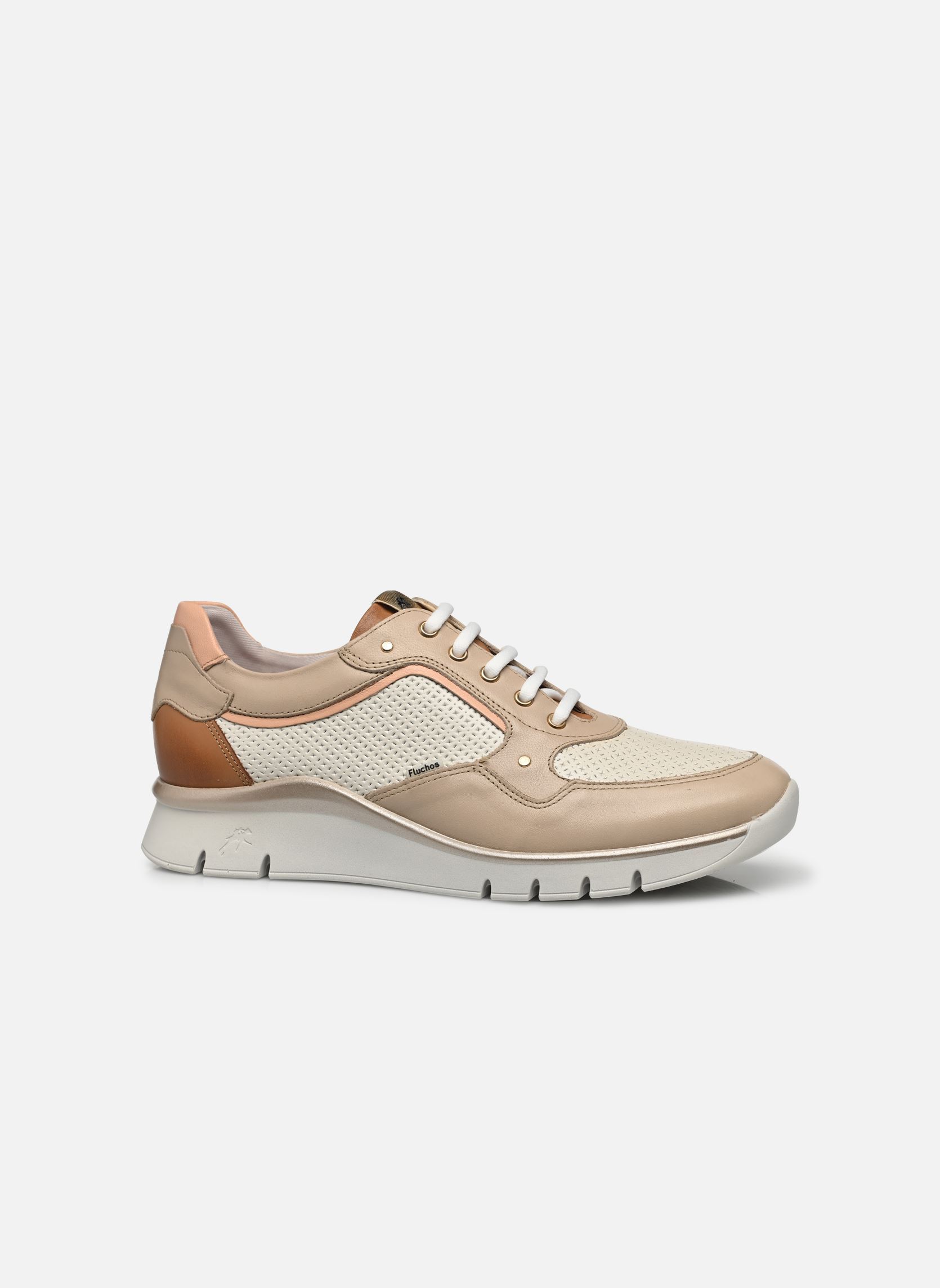 Niedrige Sneaker UNION F2177 damen beige Fluchos Niedrige Sneaker UNION F2177 damen beige HABANA CRISTAL+COM.1