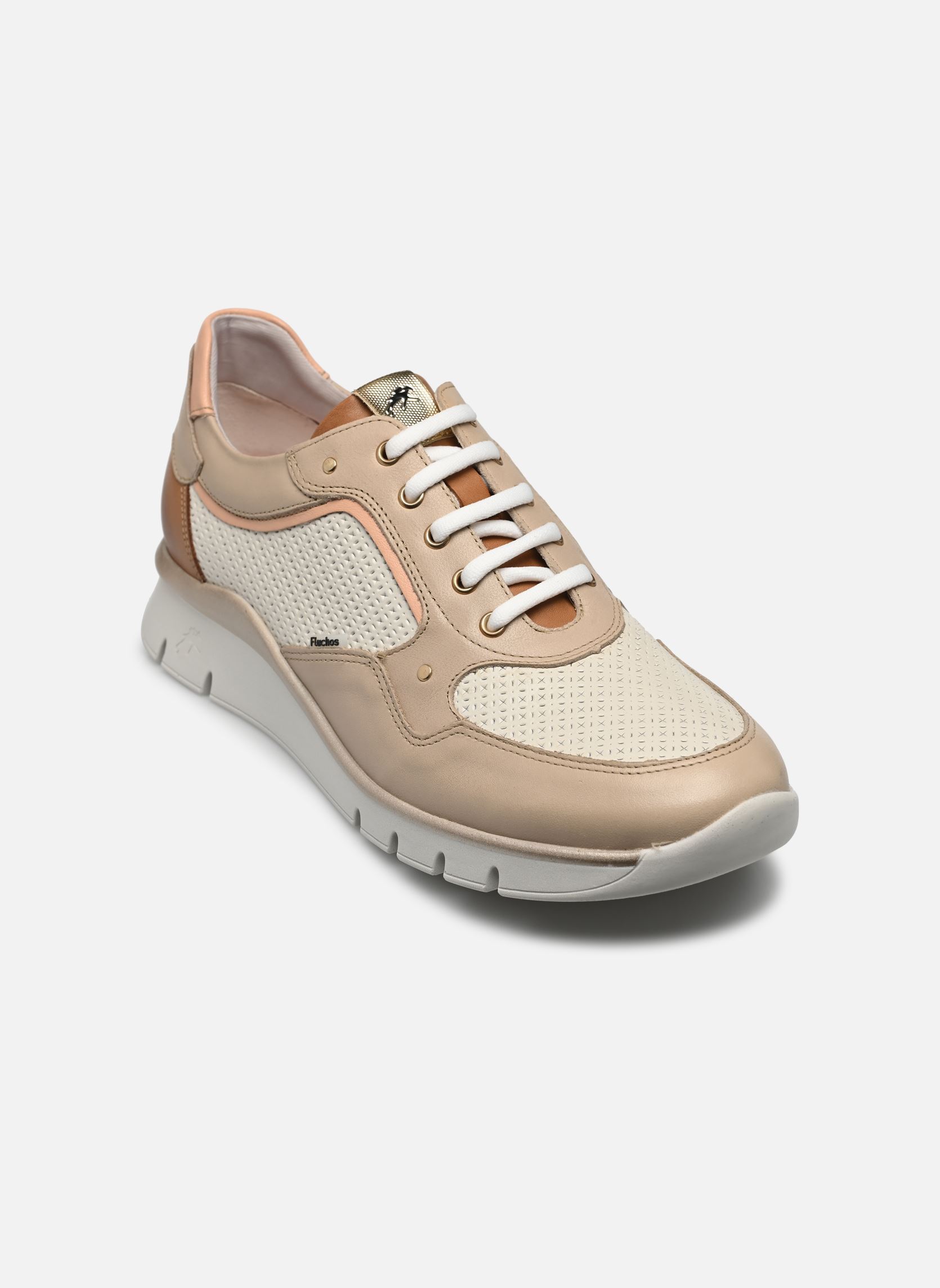 Niedrige Sneaker UNION F2177 damen beige Fluchos Niedrige Sneaker UNION F2177 damen beige HABANA CRISTAL+COM.1