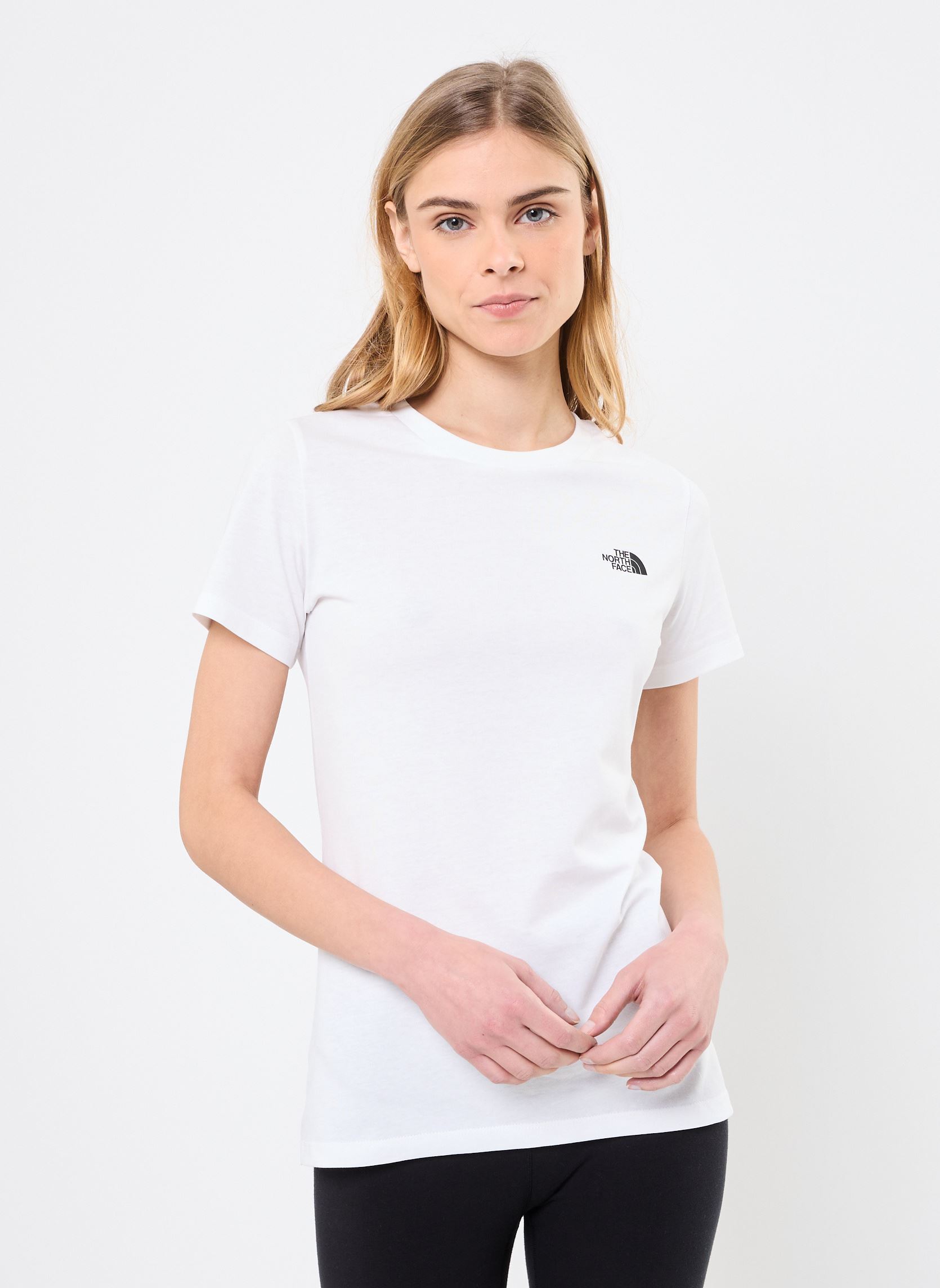 Vêtements The North Face W S/S SIMPLE DOME SLIM TEE pour  Accessoires