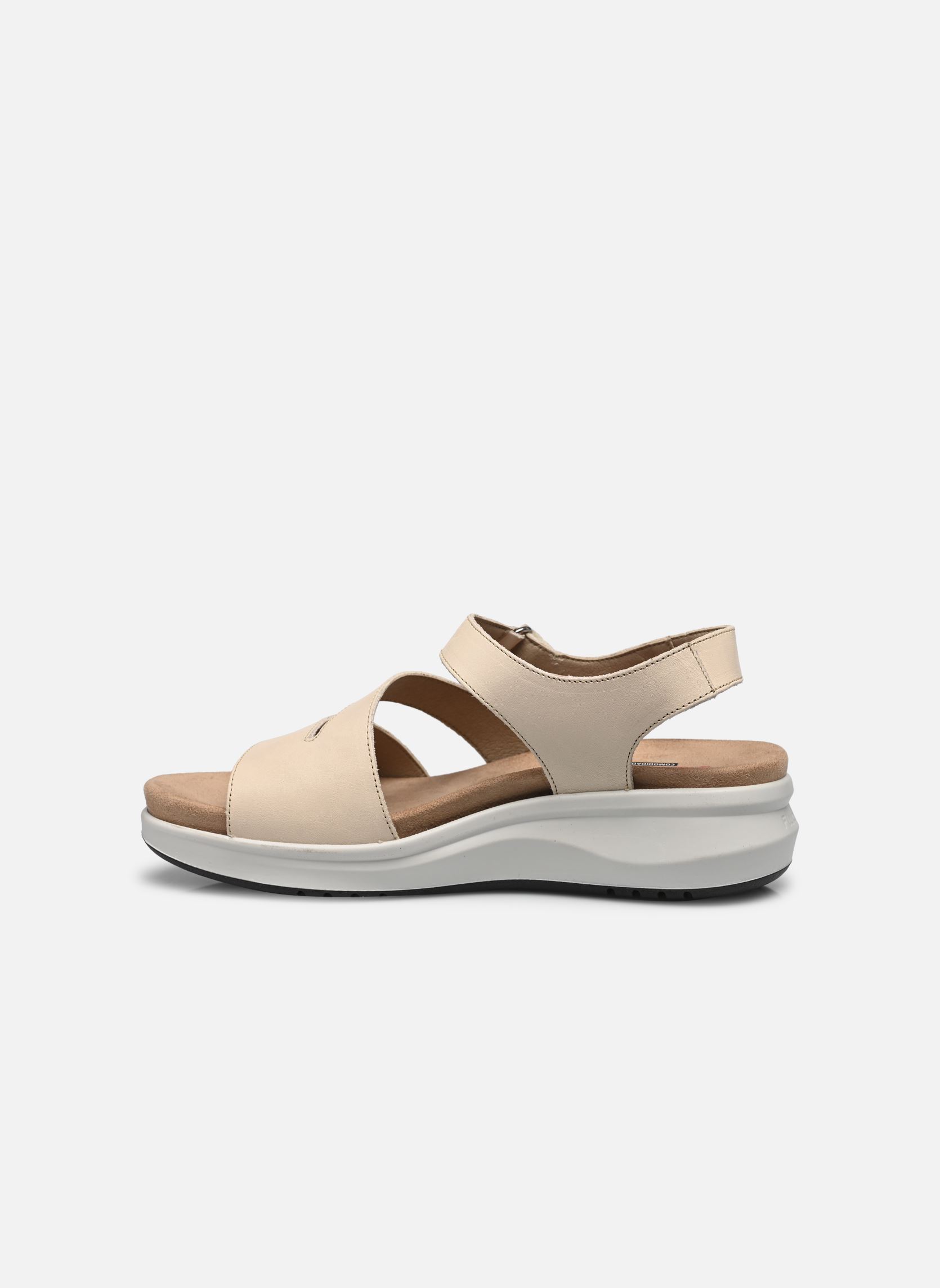 Sandali con zeppa e plateau YAGON F1478 donna beige Fluchos Sandali con zeppa e plateau YAGON F1478 donna beige TIBET RAW