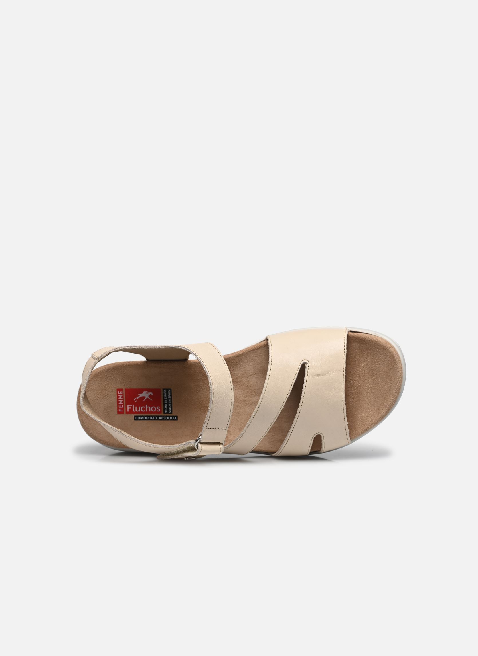 Sandali con zeppa e plateau YAGON F1478 donna beige Fluchos Sandali con zeppa e plateau YAGON F1478 donna beige TIBET RAW