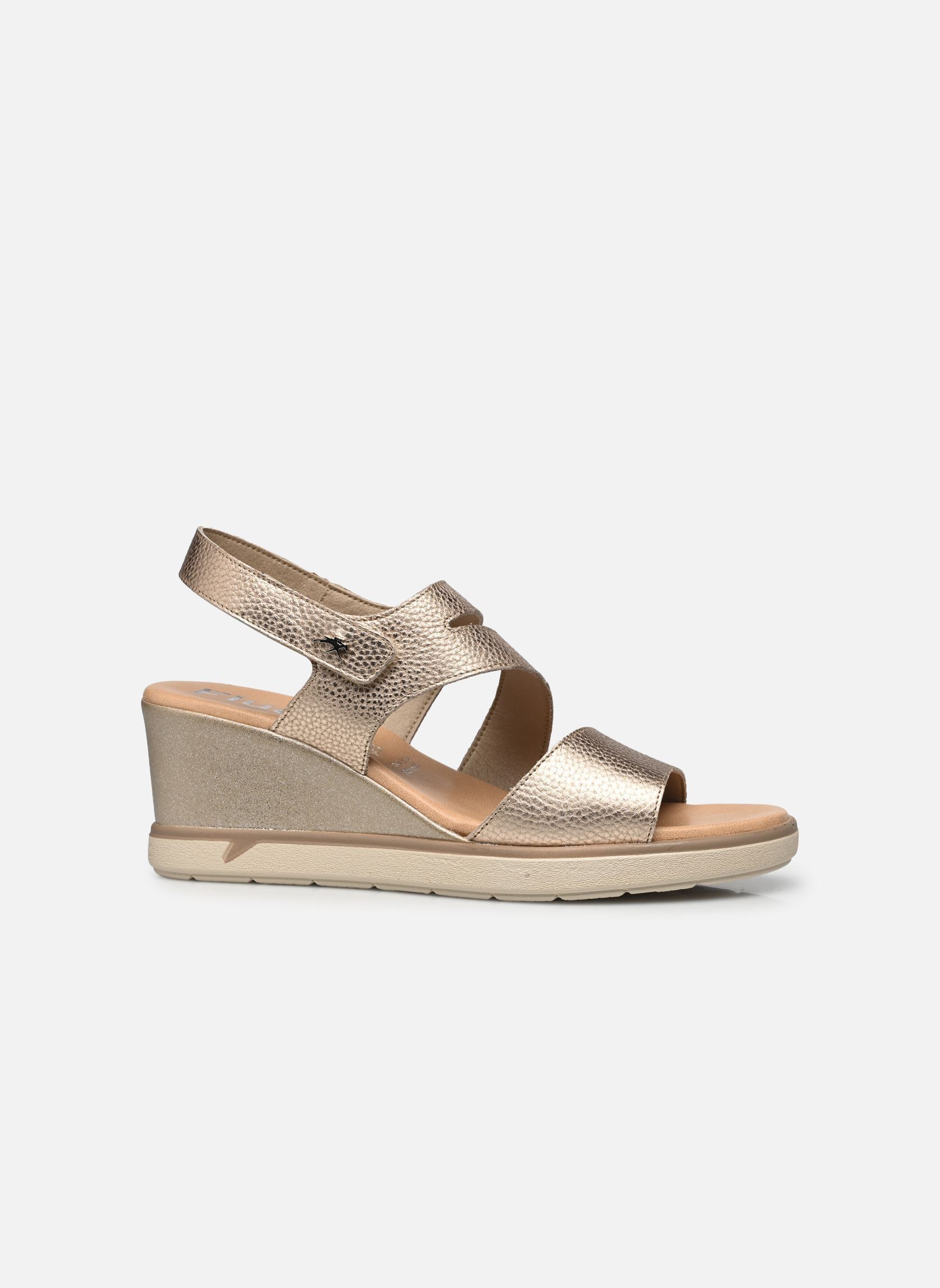 Sandali con zeppa e plateau SMASH F1973 donna oro e bronzo Fluchos Sandali con zeppa e plateau SMASH F1973 donna oro e bronzo ALUMIN PLATINO