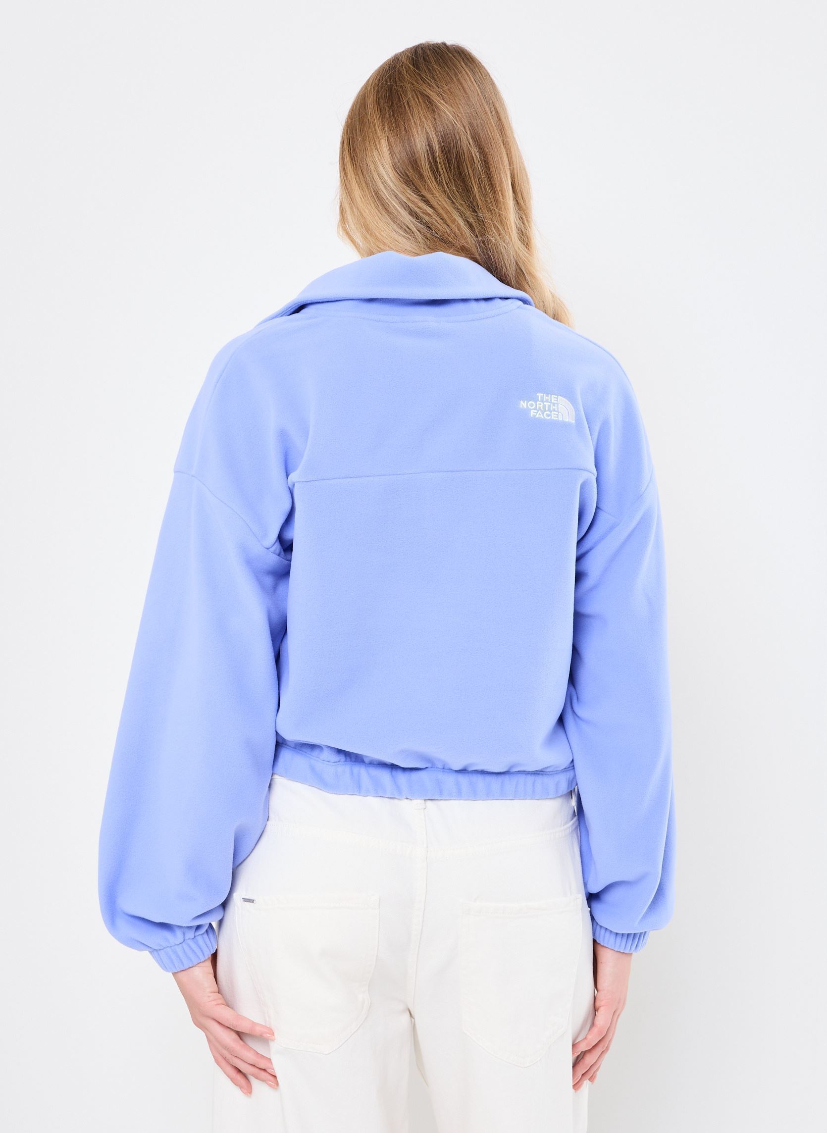 Vestes polaires W 100 Glacier Half Zip Fleece femme bleu The North Face Vestes polaires W 100 Glacier Half Zip Fleece femme bleu VIRTUAL BLUE