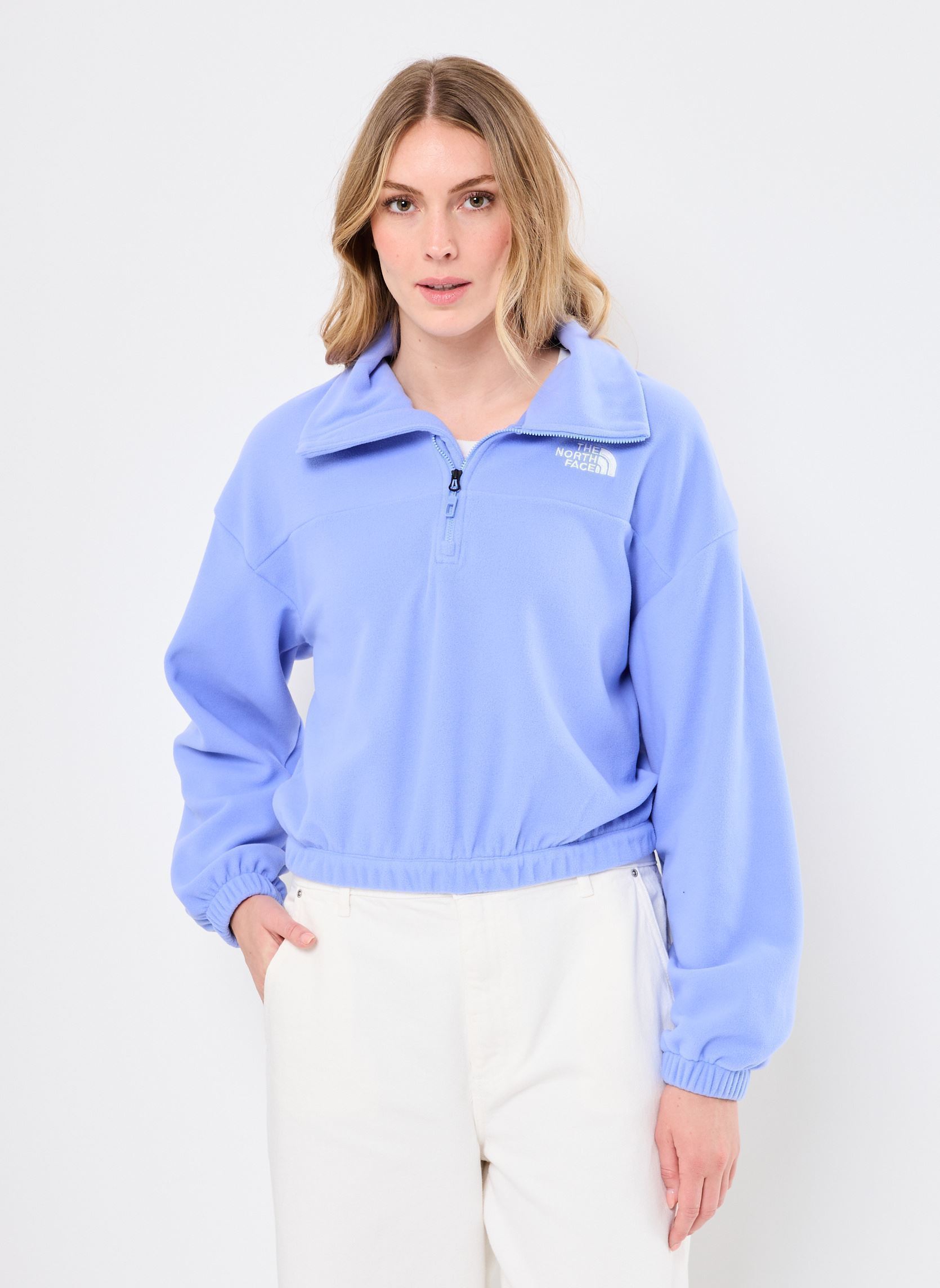 Vêtements The North Face W 100 Half Zip Fleece pour Accessoires - vue 3