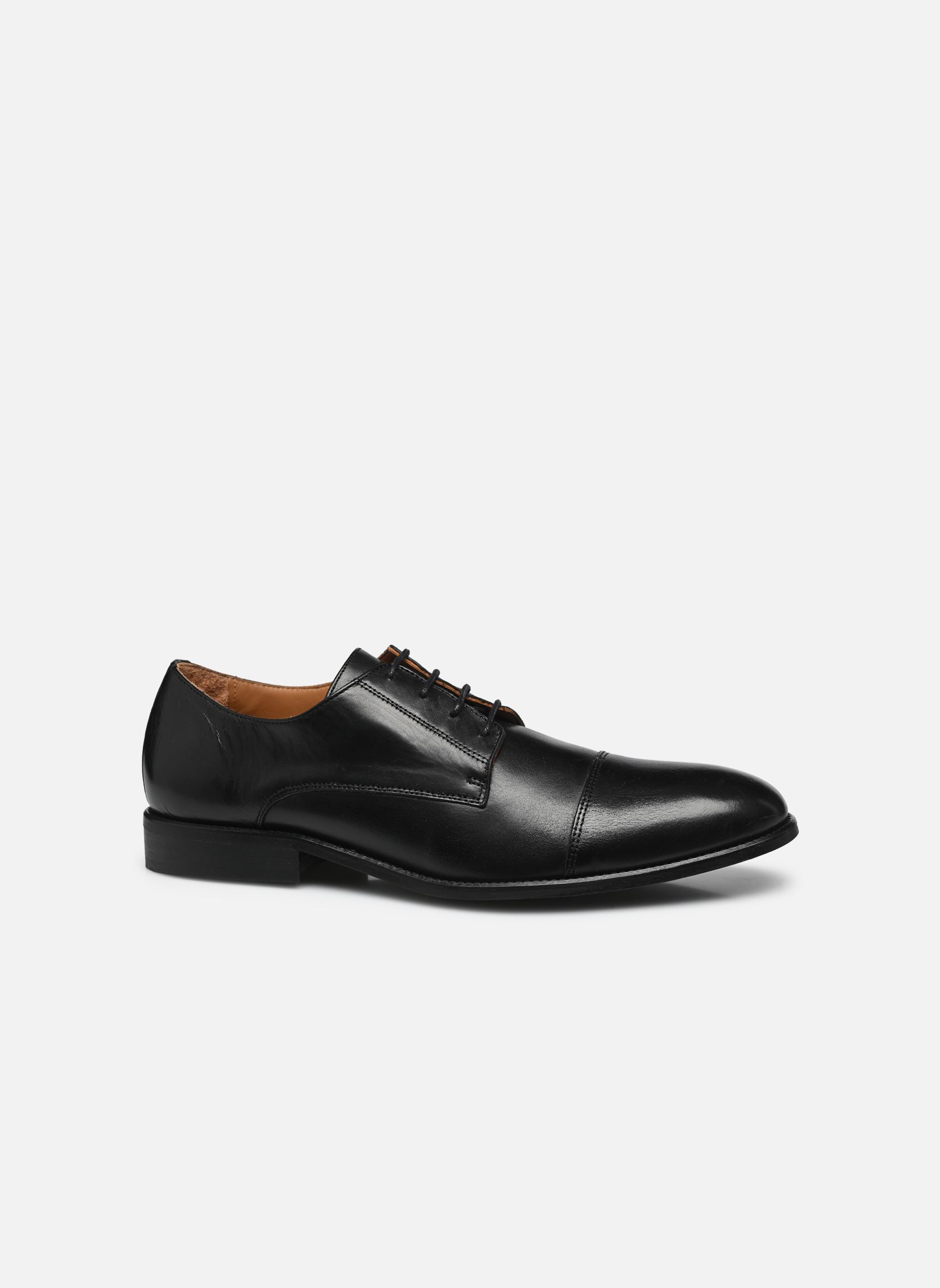 Derbies BREST homme noir Pellet Derbies BREST homme noir VEAU LISSE NOIR