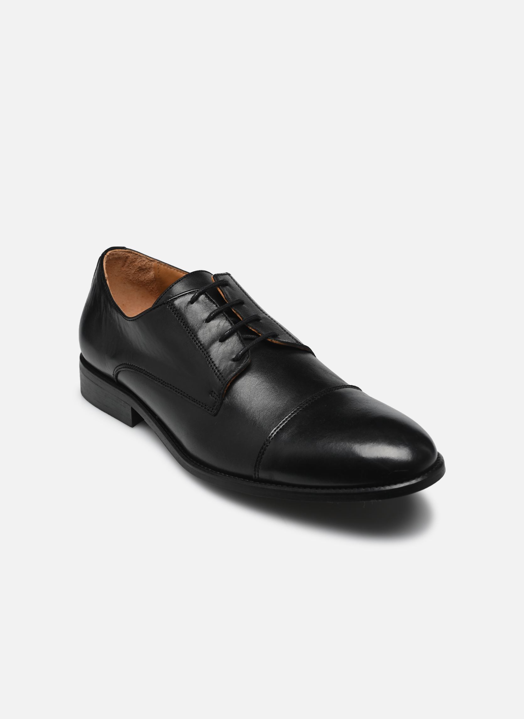 Derbies BREST homme noir Pellet Derbies BREST homme noir VEAU LISSE NOIR
