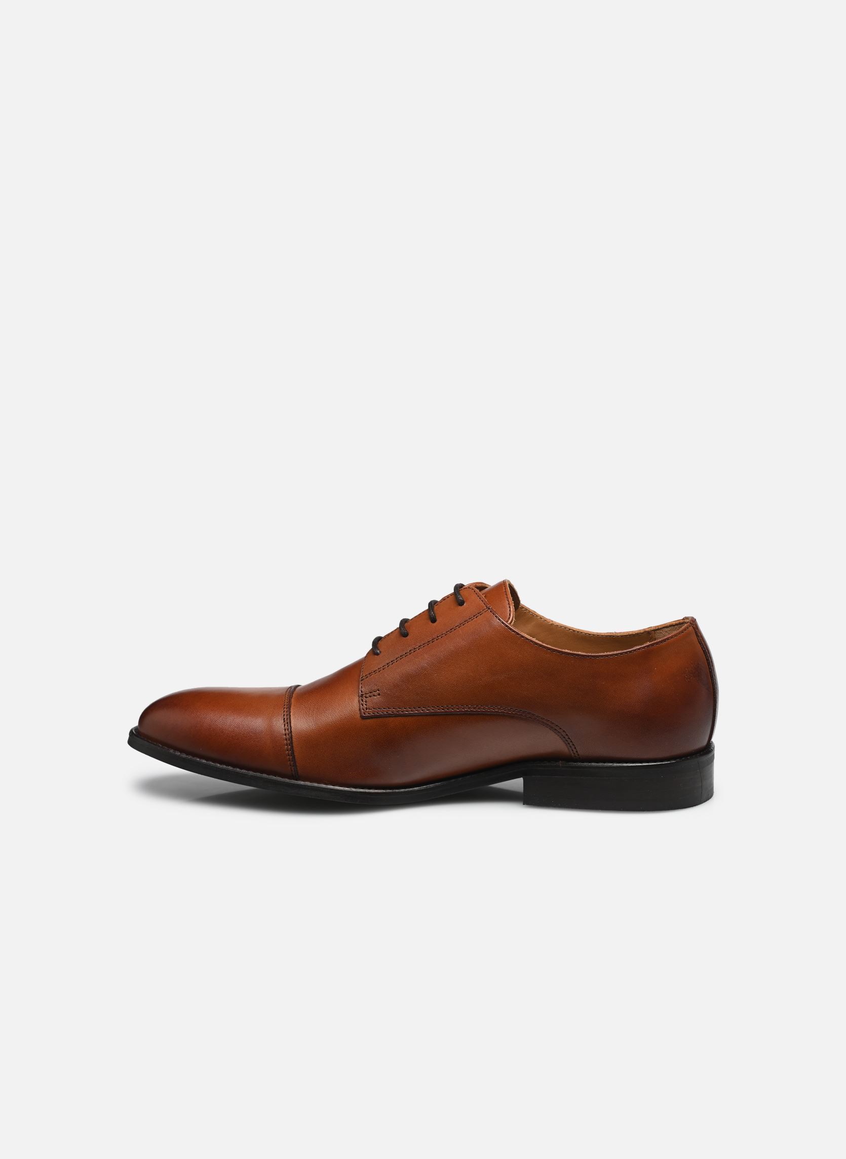Derbies BREST homme marron Pellet Derbies BREST homme marron VEAU LISSE COGNAC