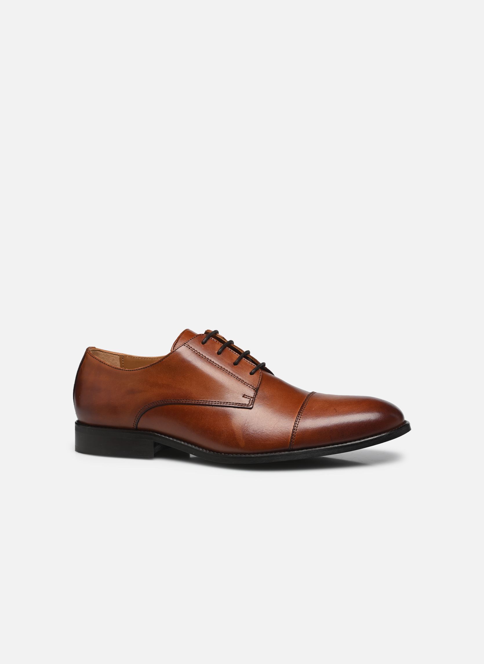 Derbies BREST homme marron Pellet Derbies BREST homme marron VEAU LISSE COGNAC