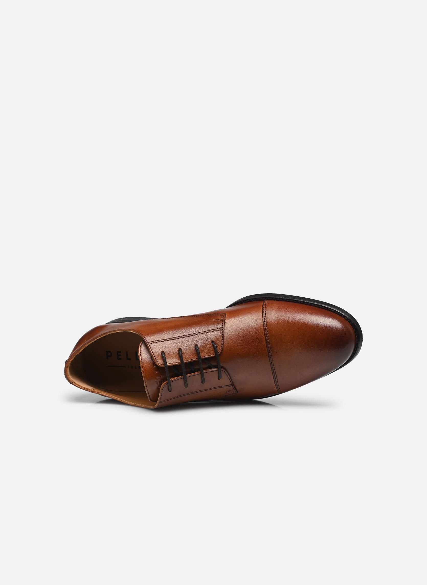 Derbies BREST homme marron Pellet Derbies BREST homme marron VEAU LISSE COGNAC