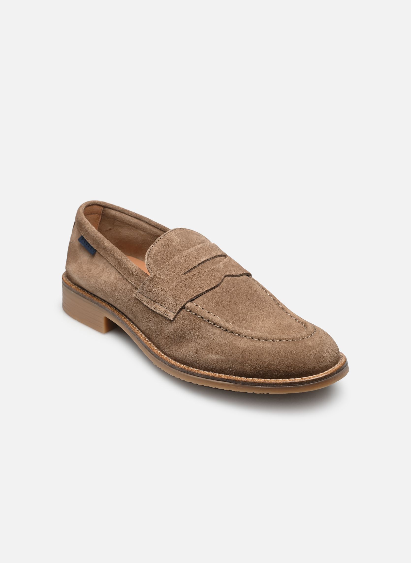 Loafer FABRICE herren braun Pellet Loafer FABRICE herren braun CROUTE VELOURS TAUPE