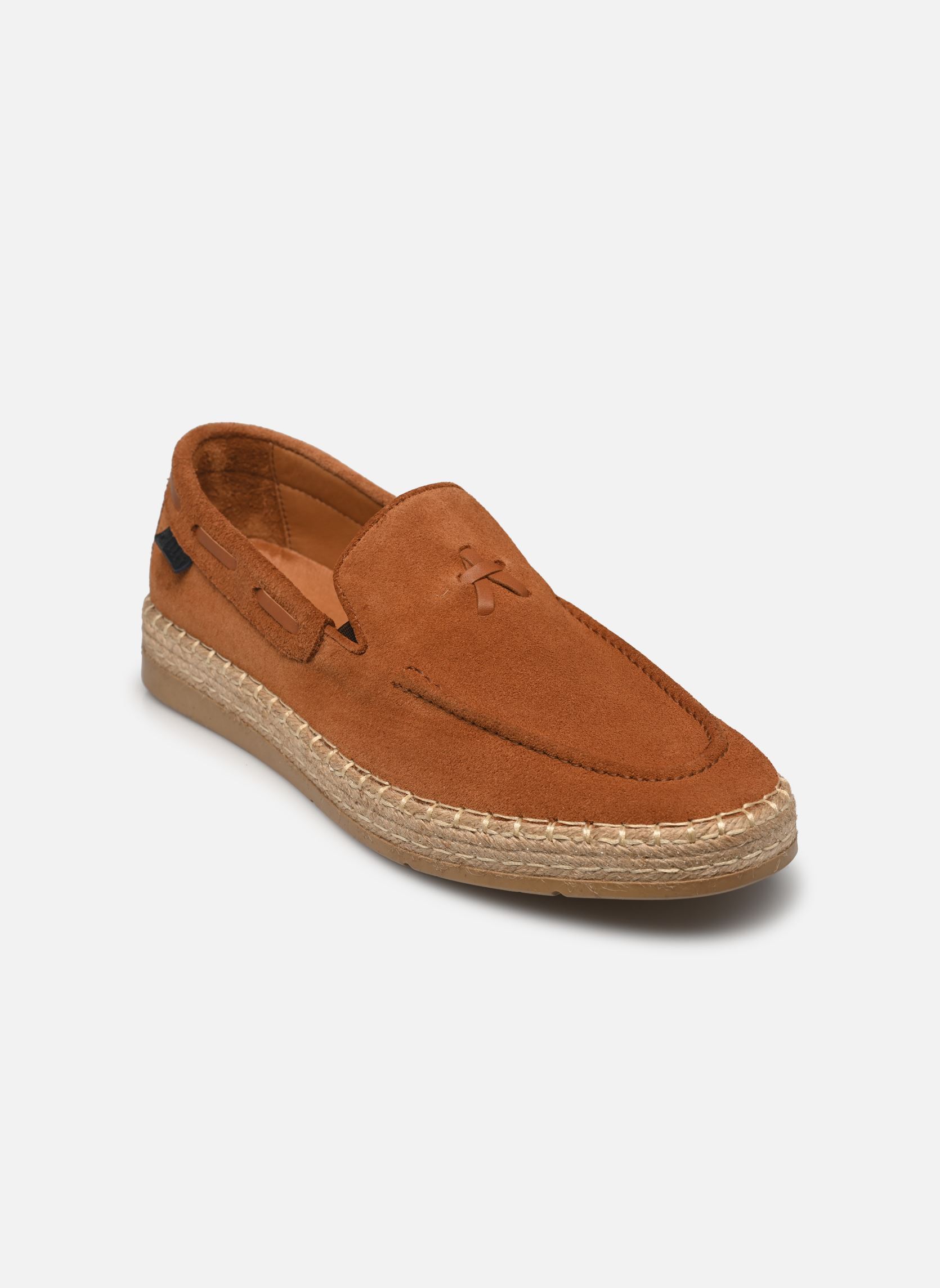 Espadrilles VALENTIN homme marron Pellet Espadrilles VALENTIN homme marron CROUTE VELOURS DATE