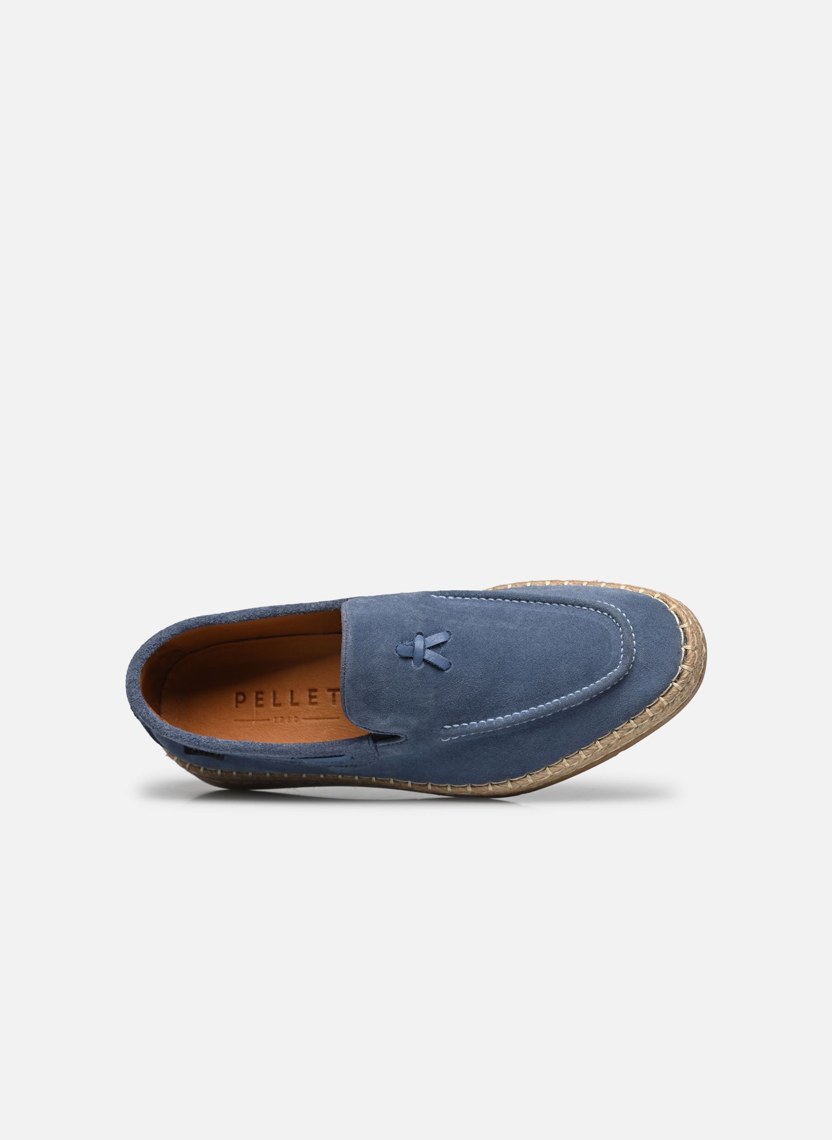 Espadrilles VALENTIN heren blauw Pellet Espadrilles VALENTIN heren blauw CROUTE VELOURS JEANS