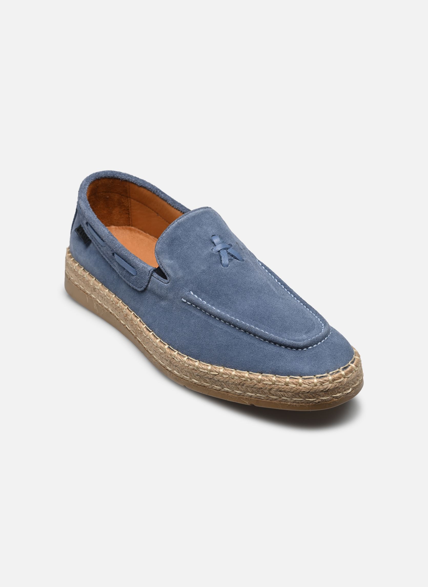 Espadrilles VALENTIN heren blauw Pellet Espadrilles VALENTIN heren blauw CROUTE VELOURS JEANS