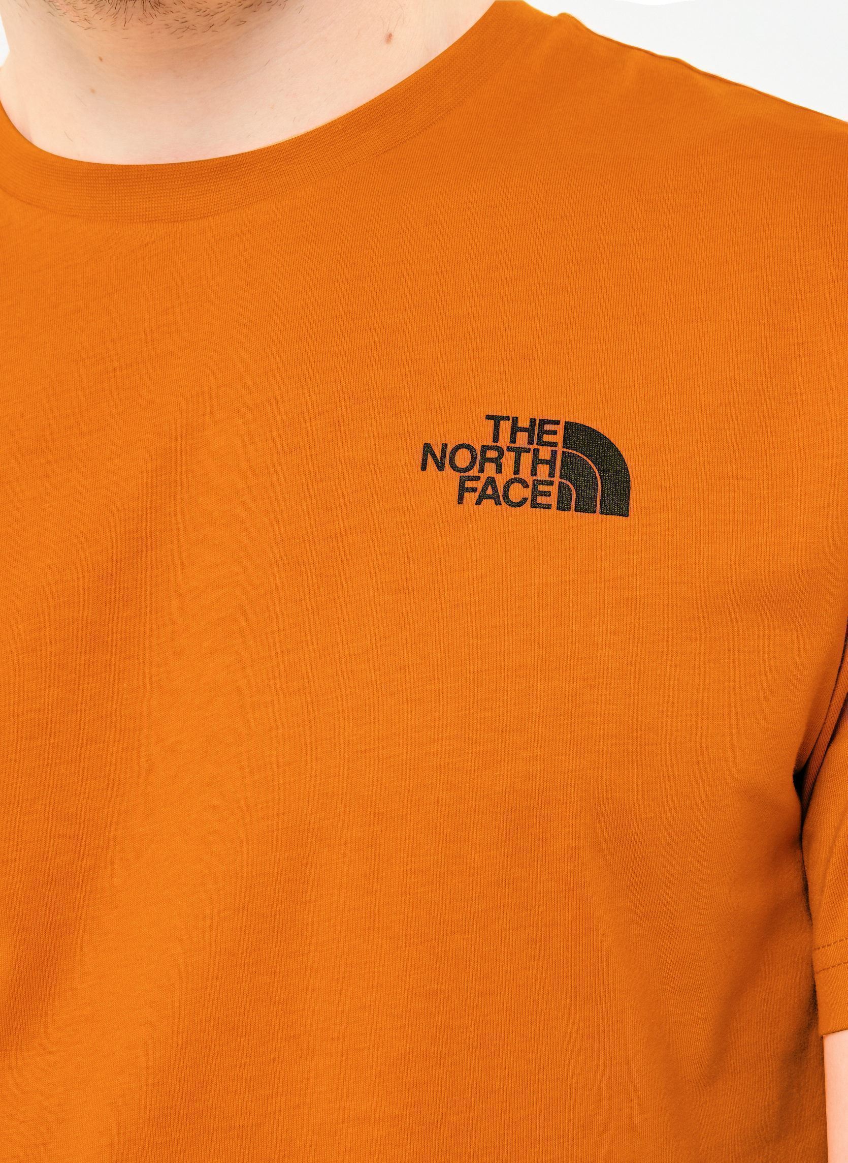 Tee-shirts manches courtes M S/S BOX NSE TEE homme orange The North Face Tee-shirts manches courtes M S/S BOX NSE TEE homme orange DIGITAL ORANGE/WHITE DU