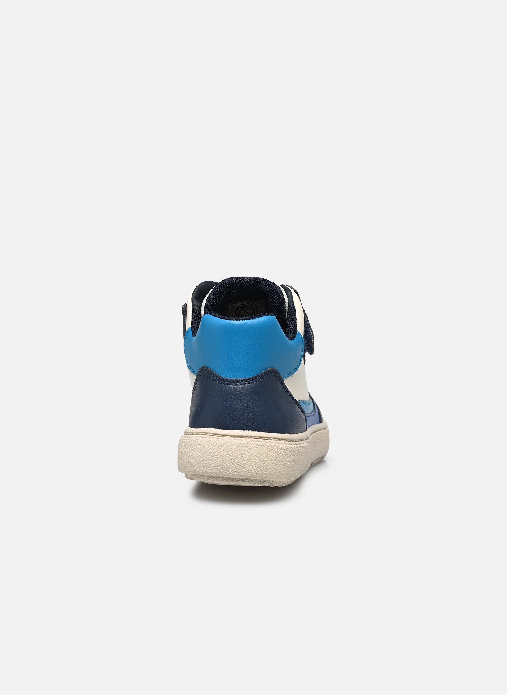 Baskets hautes J Theleven Boy B multicolore Geox Baskets hautes J Theleven Boy B multicolore Lt Ivory/Lt Blue