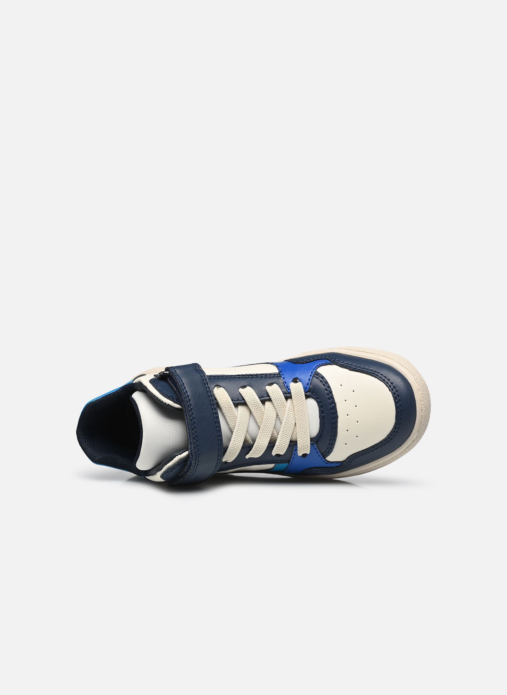 Baskets hautes J Theleven Boy B multicolore Geox Baskets hautes J Theleven Boy B multicolore Lt Ivory/Lt Blue