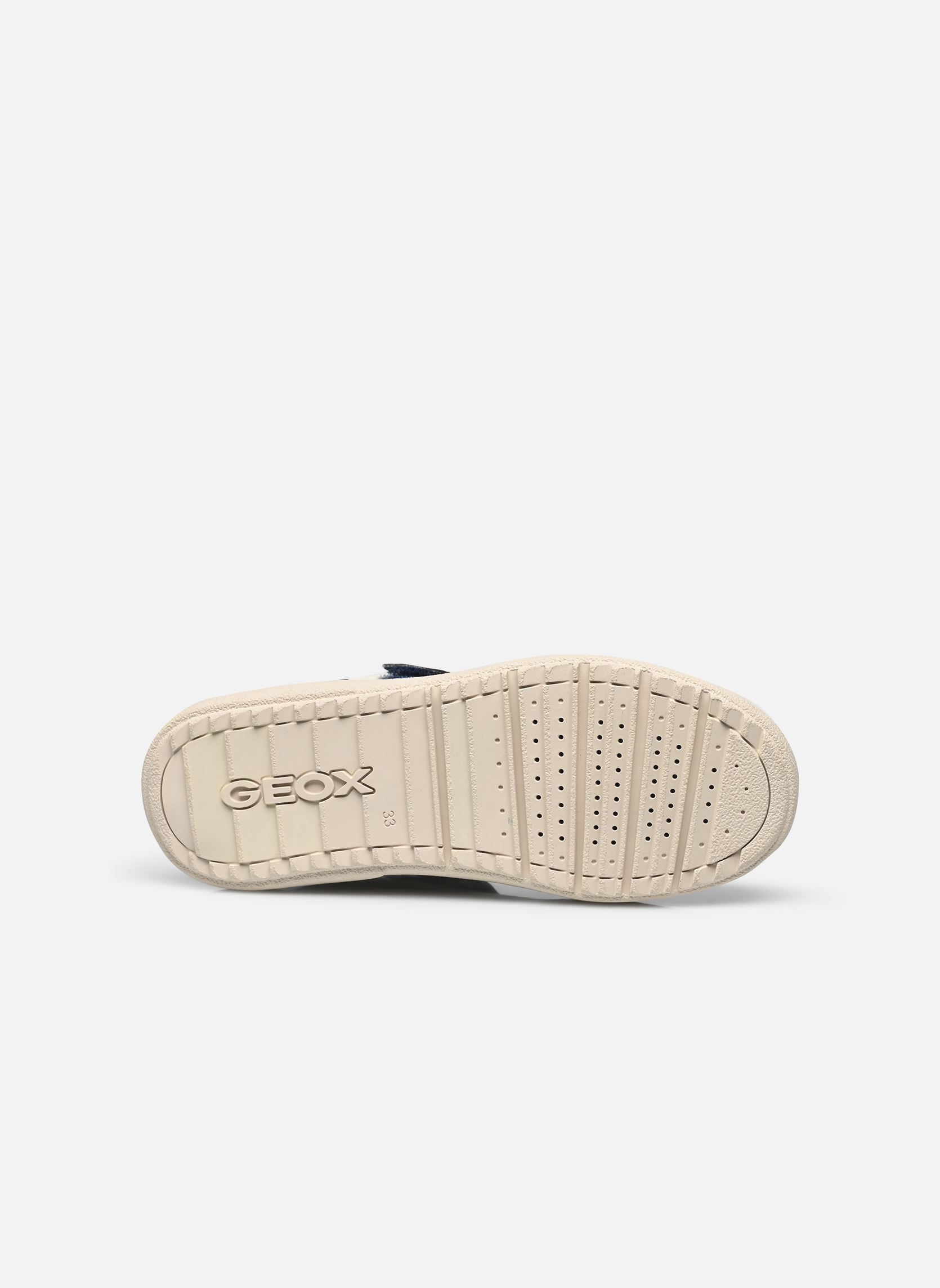 Baskets hautes J Theleven Boy B multicolore Geox Baskets hautes J Theleven Boy B multicolore Lt Ivory/Lt Blue