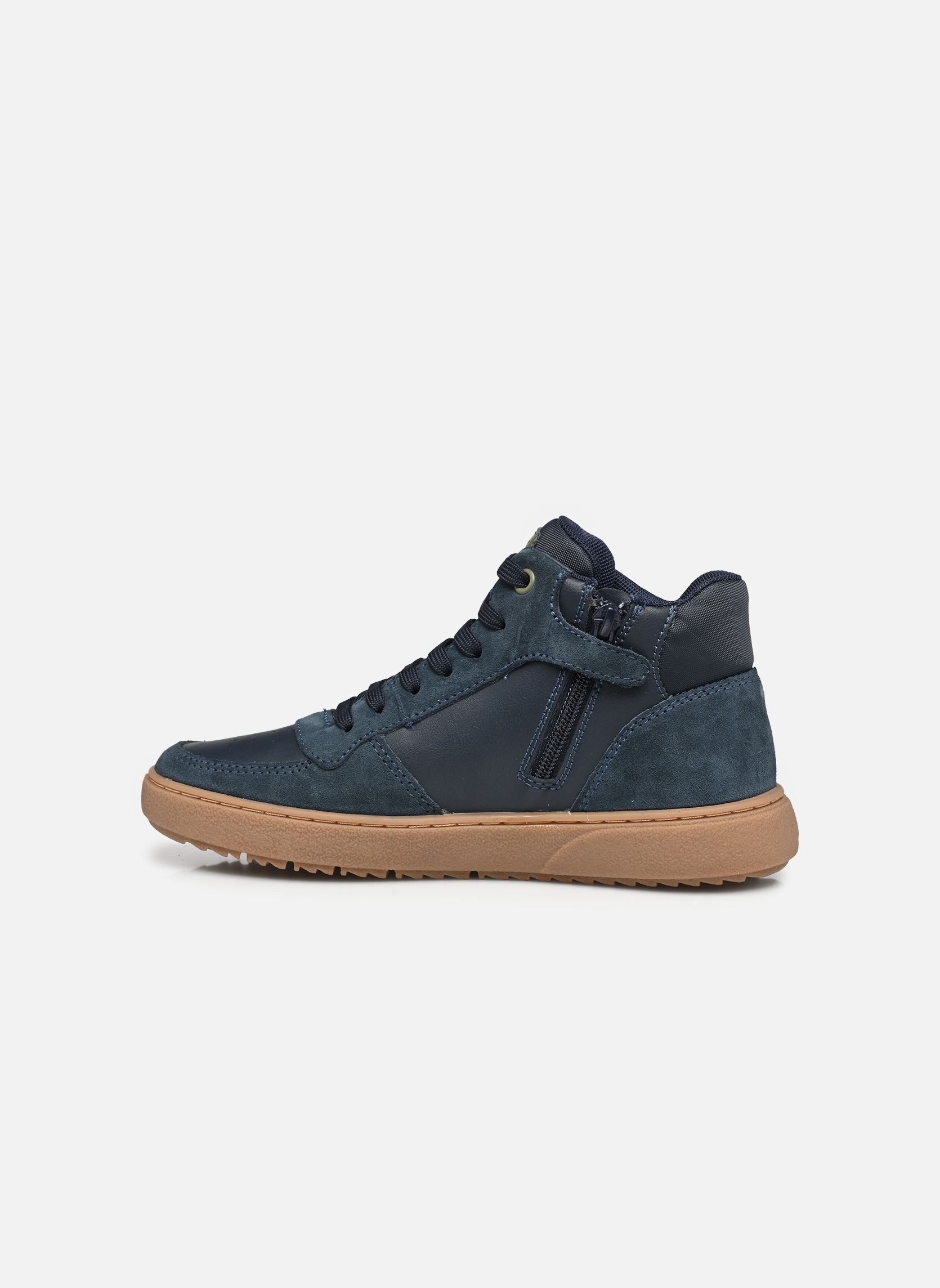 Hoge sneakers J Theleven Boy C jongens blauw Geox Hoge sneakers J Theleven Boy C jongens blauw NAVY/MILITARY