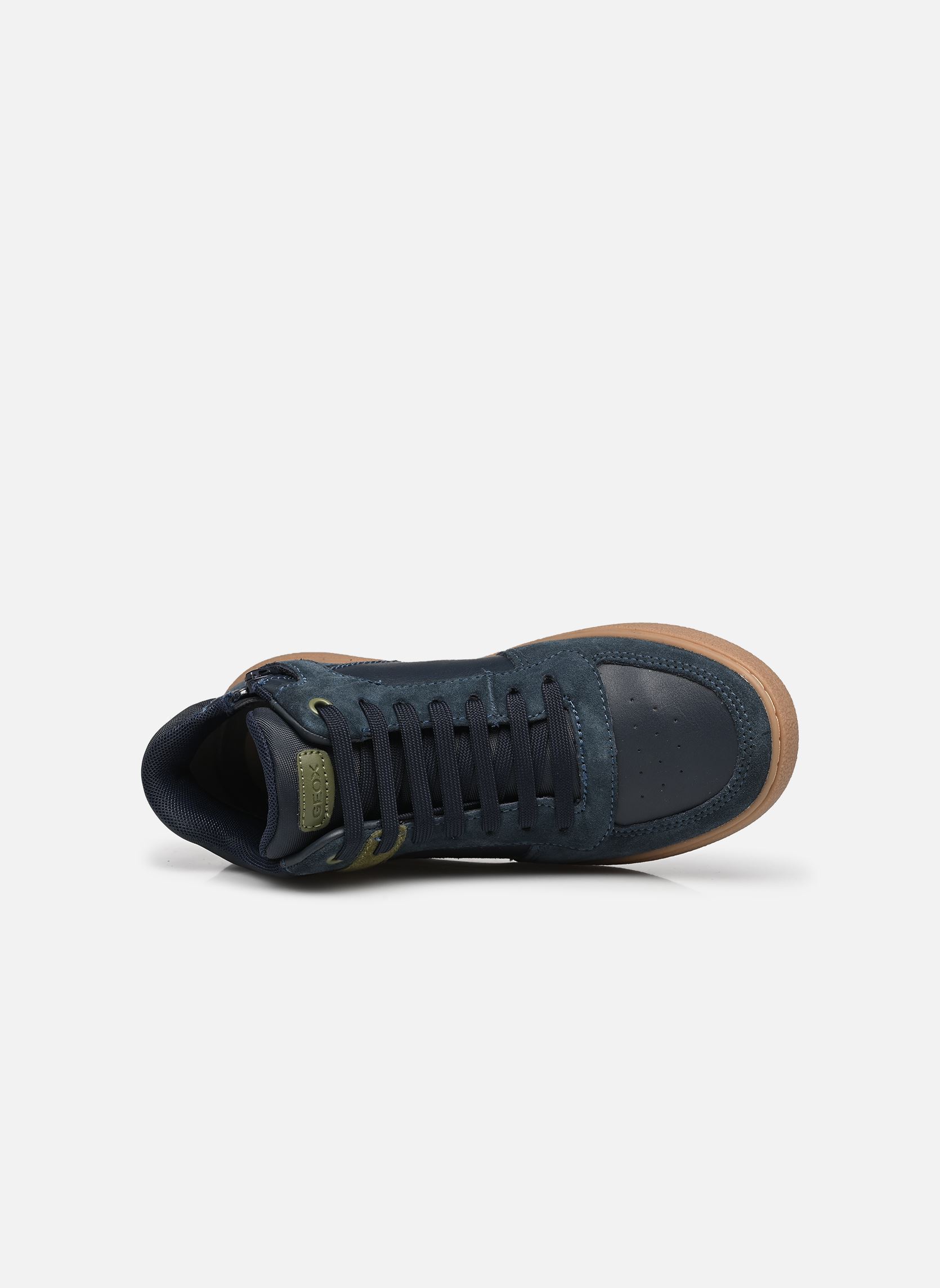 Hoge sneakers J Theleven Boy C jongens blauw Geox Hoge sneakers J Theleven Boy C jongens blauw NAVY/MILITARY
