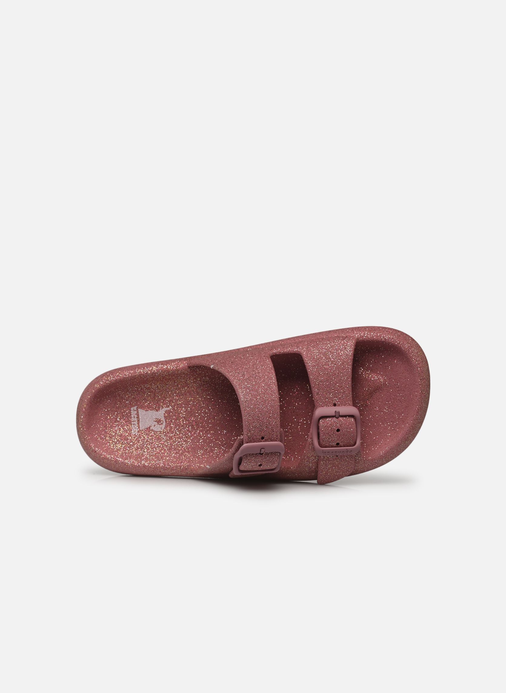 Mules et sabots JESSY GLITTER femme rose Cacatoès Mules et sabots JESSY GLITTER femme rose VINTAGE PINK
