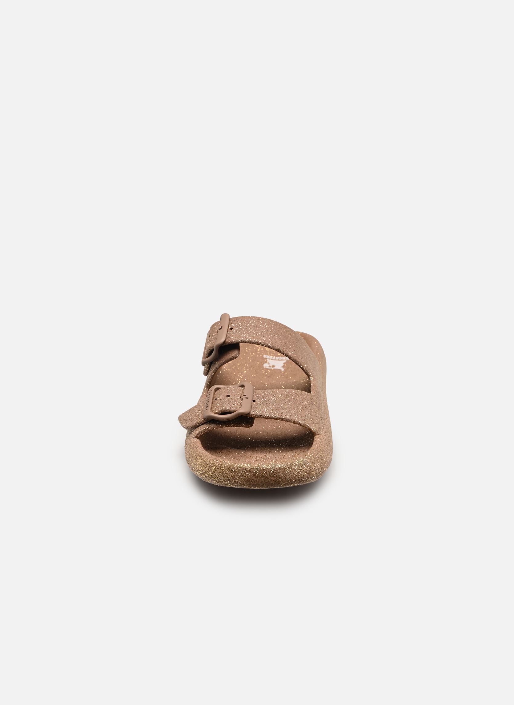 Pantoletten und Clogs JESSY GLITTER damen braun Cacatoès Pantoletten und Clogs JESSY GLITTER damen braun COPPER LIGHT