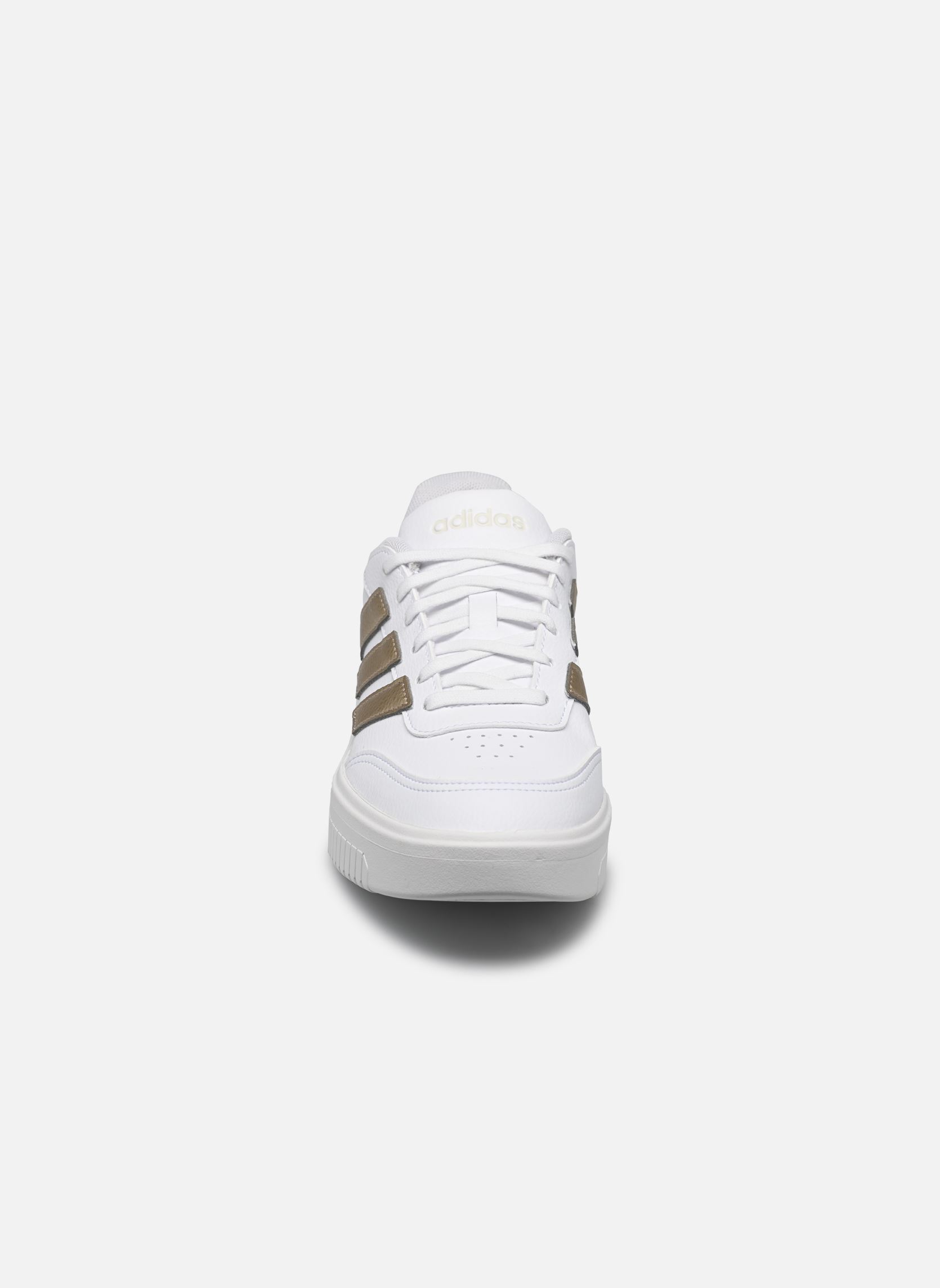 Baskets basses Courtblock Bold femme blanc adidas sportswear Baskets basses Courtblock Bold femme blanc Ftwbla/Cybmet/Verorb