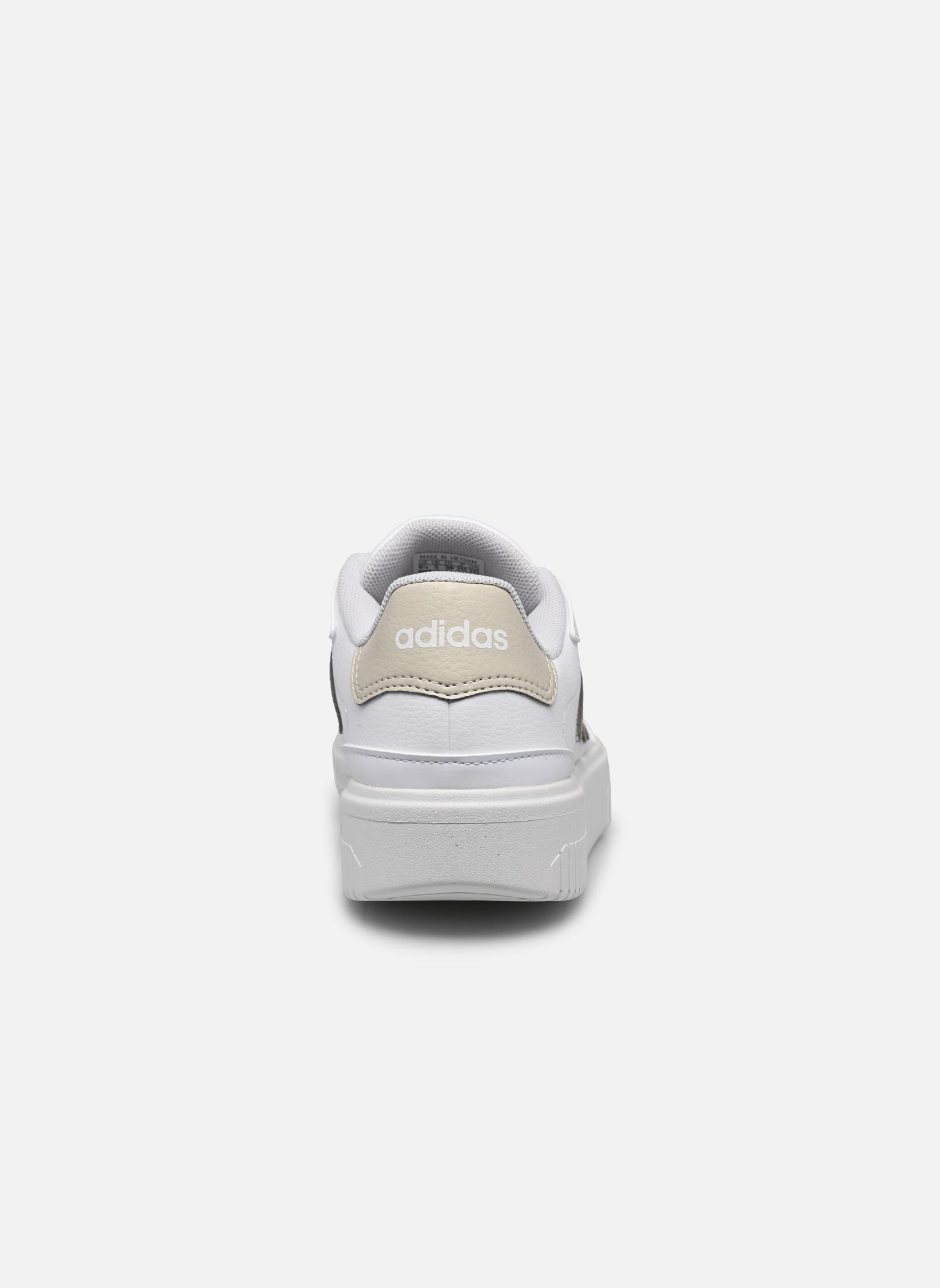 Baskets basses Courtblock Bold femme blanc adidas sportswear Baskets basses Courtblock Bold femme blanc Ftwbla/Cybmet/Verorb