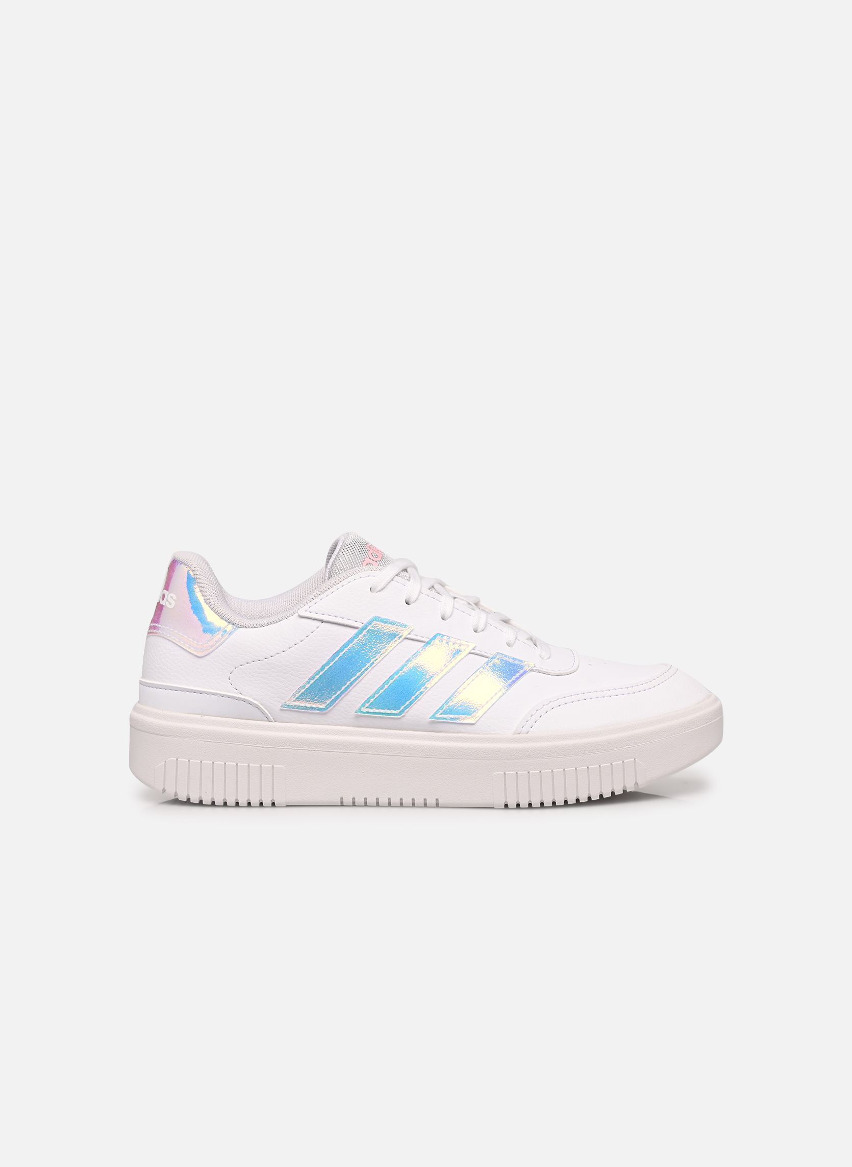 Baskets basses Courtblock Bold femme bleu adidas sportswear Baskets basses Courtblock Bold femme bleu FTWR WHITE