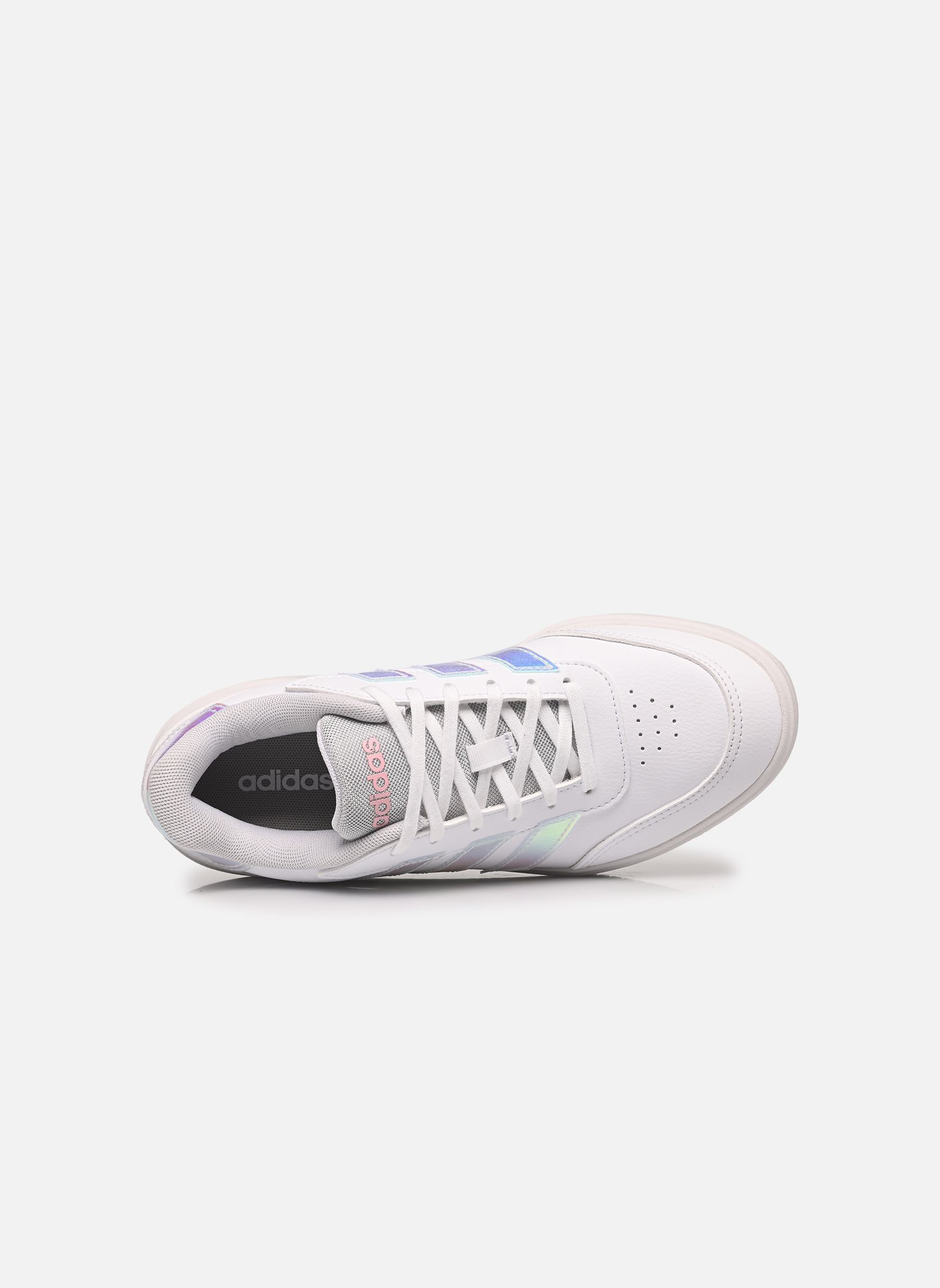 Baskets basses Courtblock Bold femme bleu adidas sportswear Baskets basses Courtblock Bold femme bleu FTWR WHITE