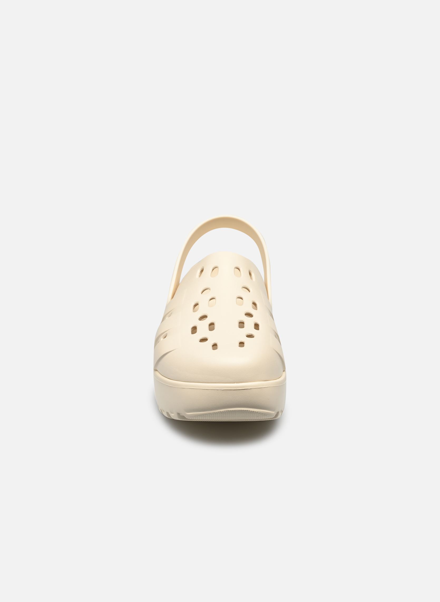 Strandsandalen Adilette Clog Platf damen beige adidas sportswear Strandsandalen Adilette Clog Platf damen beige BLAMER/BLAMER/BLAMER