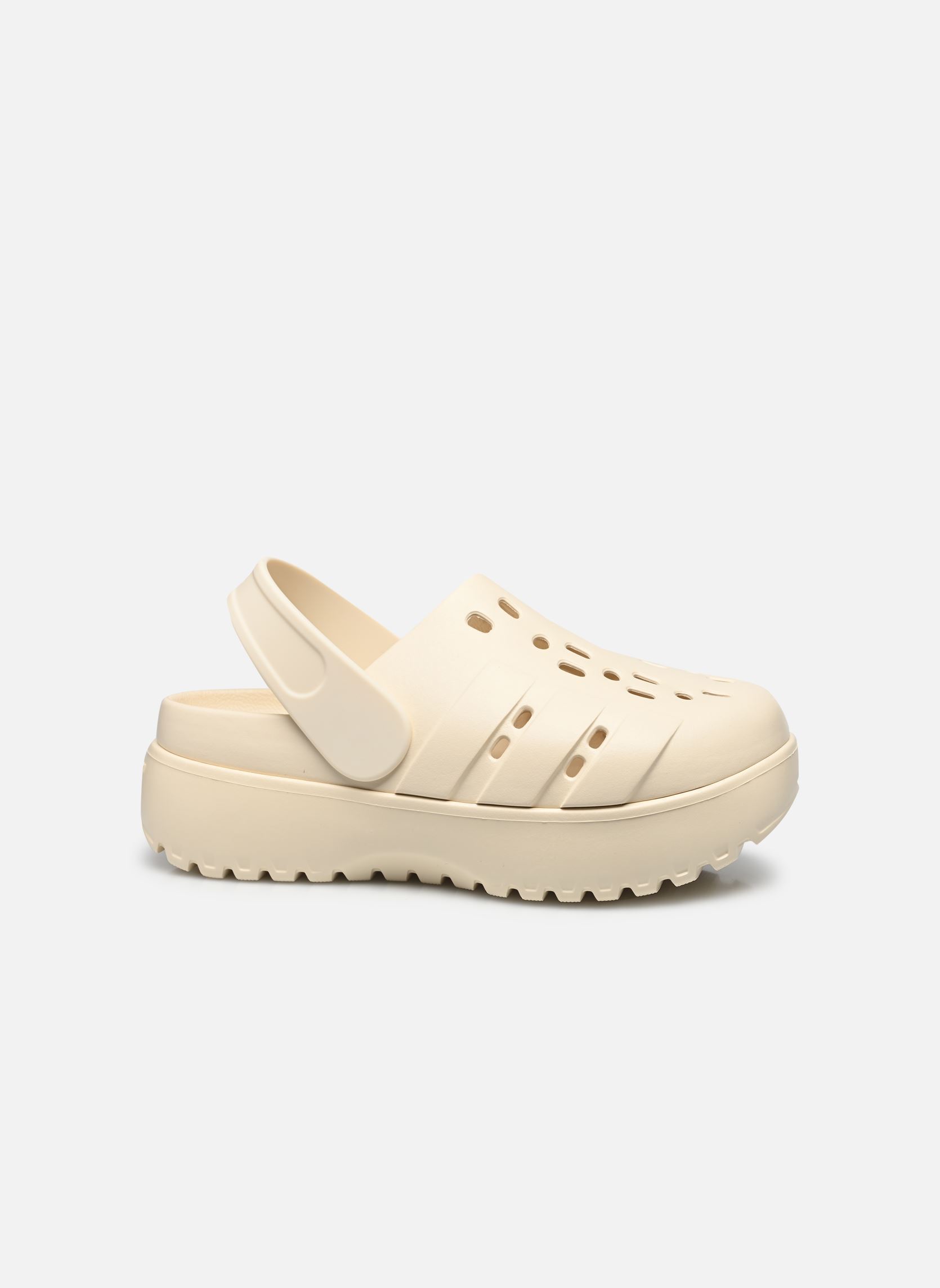 Strandsandalen Adilette Clog Platf damen beige adidas sportswear Strandsandalen Adilette Clog Platf damen beige BLAMER/BLAMER/BLAMER