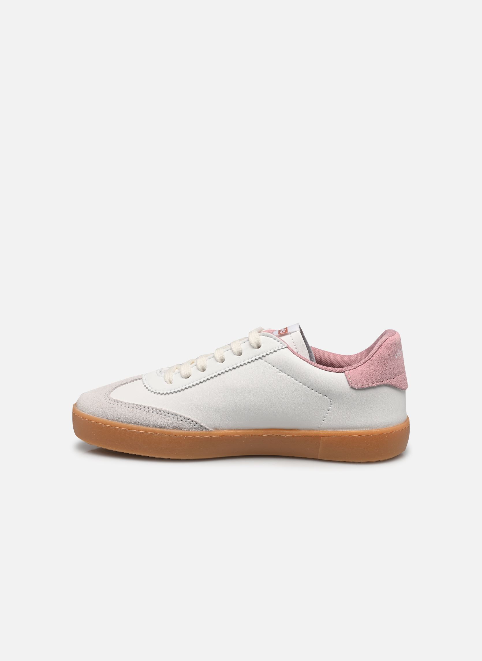 Baskets Berlín Ciclista Efecto Piel & Serraje femme blanc Victoria Baskets Berlín Ciclista Efecto Piel & Serraje femme blanc Rosa