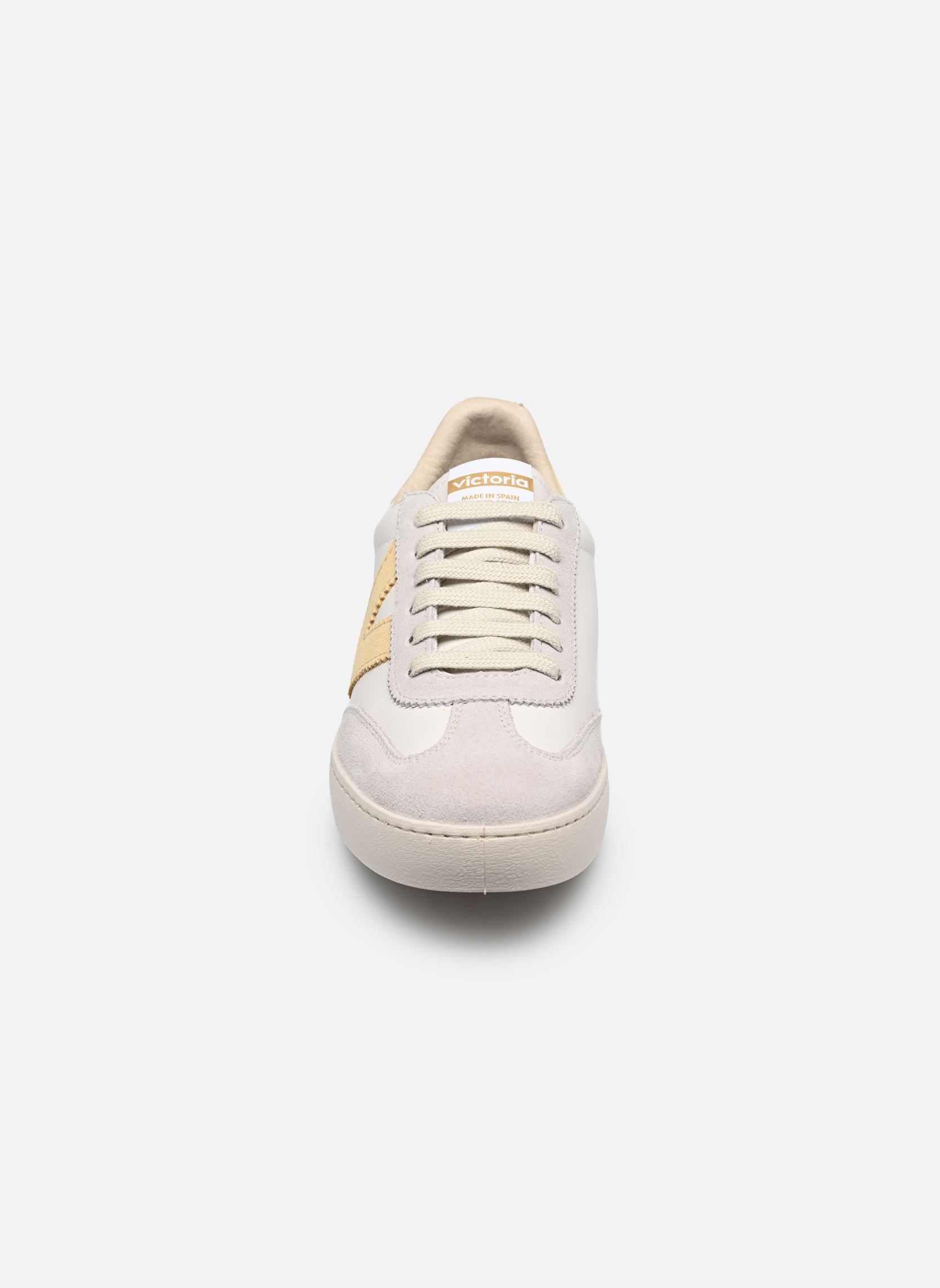 Sneaker Berlín Ciclista Efecto Piel & Serraje damen weiß Victoria Sneaker Berlín Ciclista Efecto Piel & Serraje damen weiß Amarillo