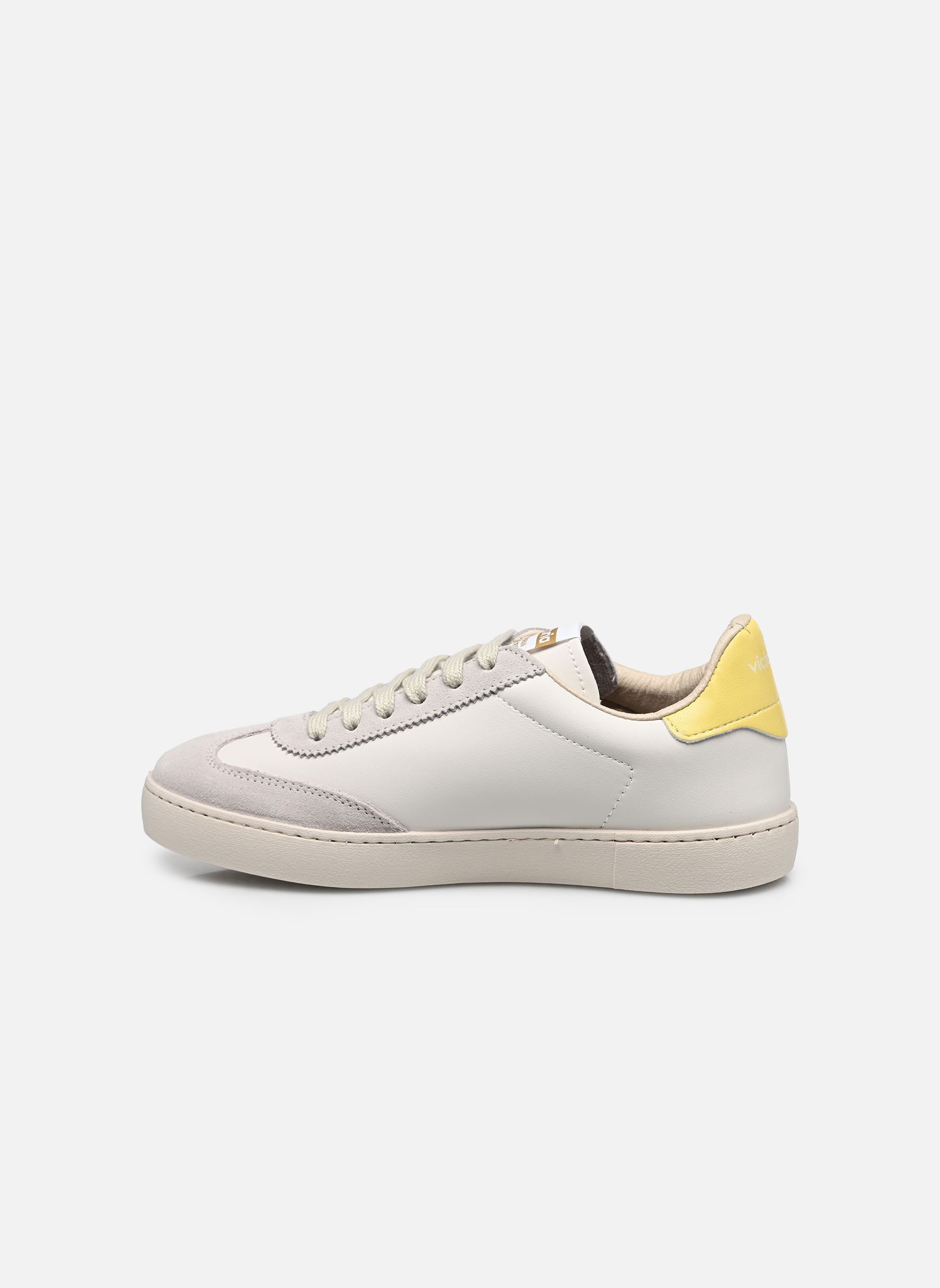 Sneaker Berlín Ciclista Efecto Piel & Serraje damen weiß Victoria Sneaker Berlín Ciclista Efecto Piel & Serraje damen weiß Amarillo