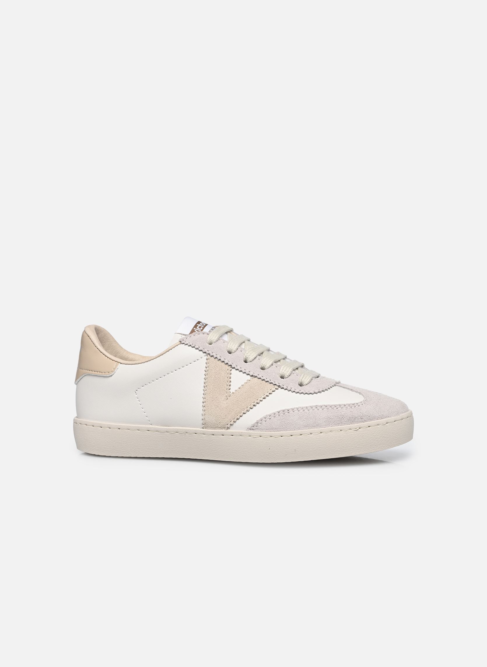 Sneaker Berlín Ciclista Efecto Piel & Serraje damen weiß Victoria Sneaker Berlín Ciclista Efecto Piel & Serraje damen weiß HIELO