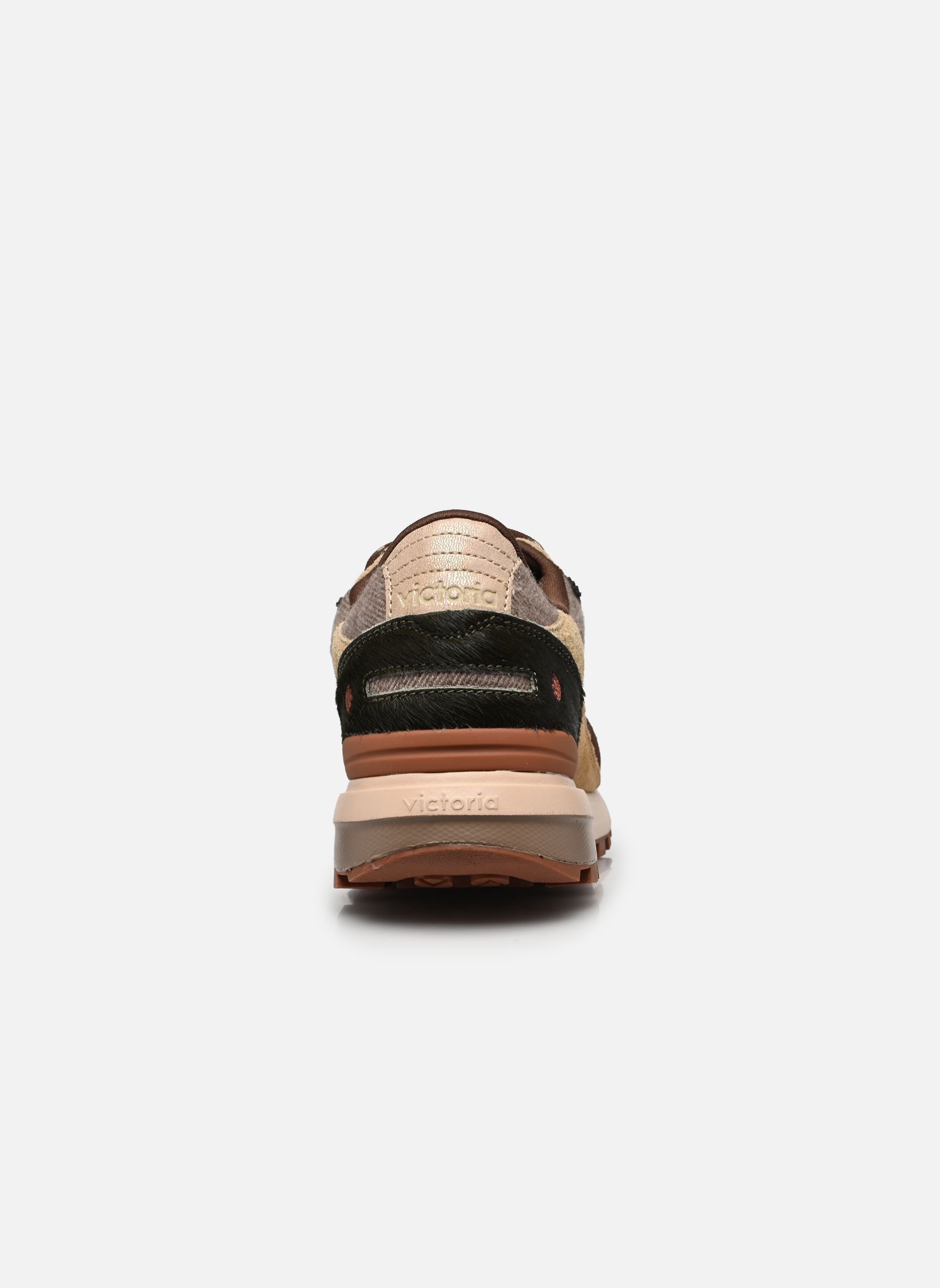 Baskets basses Luna nylon & Serraje femme marron Victoria Baskets basses Luna nylon & Serraje femme marron MARRON