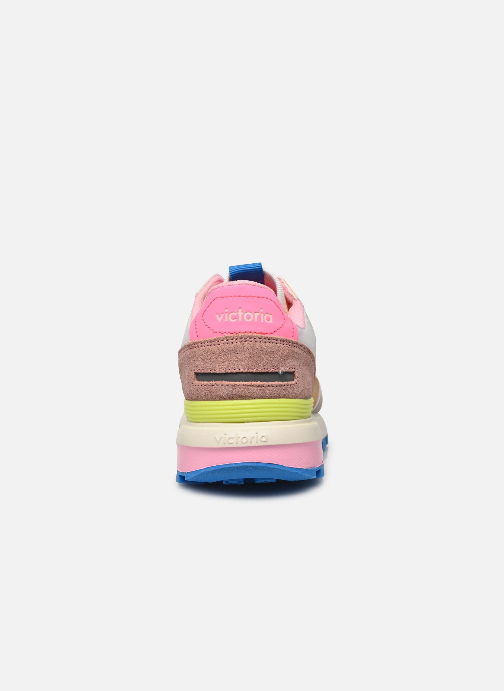 Baskets Luna nylon & Serraje femme multicolore Victoria Baskets Luna nylon & Serraje femme multicolore BLANCO
