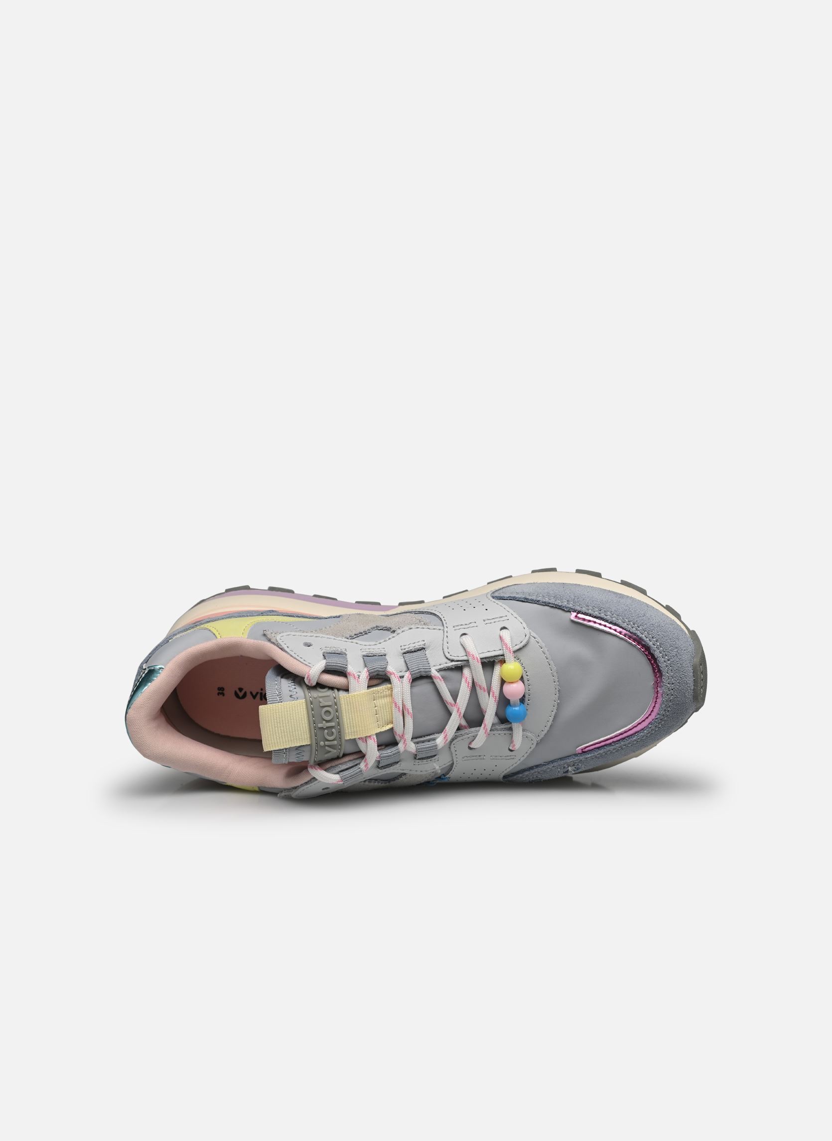Baskets Luna nylon & Serraje femme multicolore Victoria Baskets Luna nylon & Serraje femme multicolore AZUL2