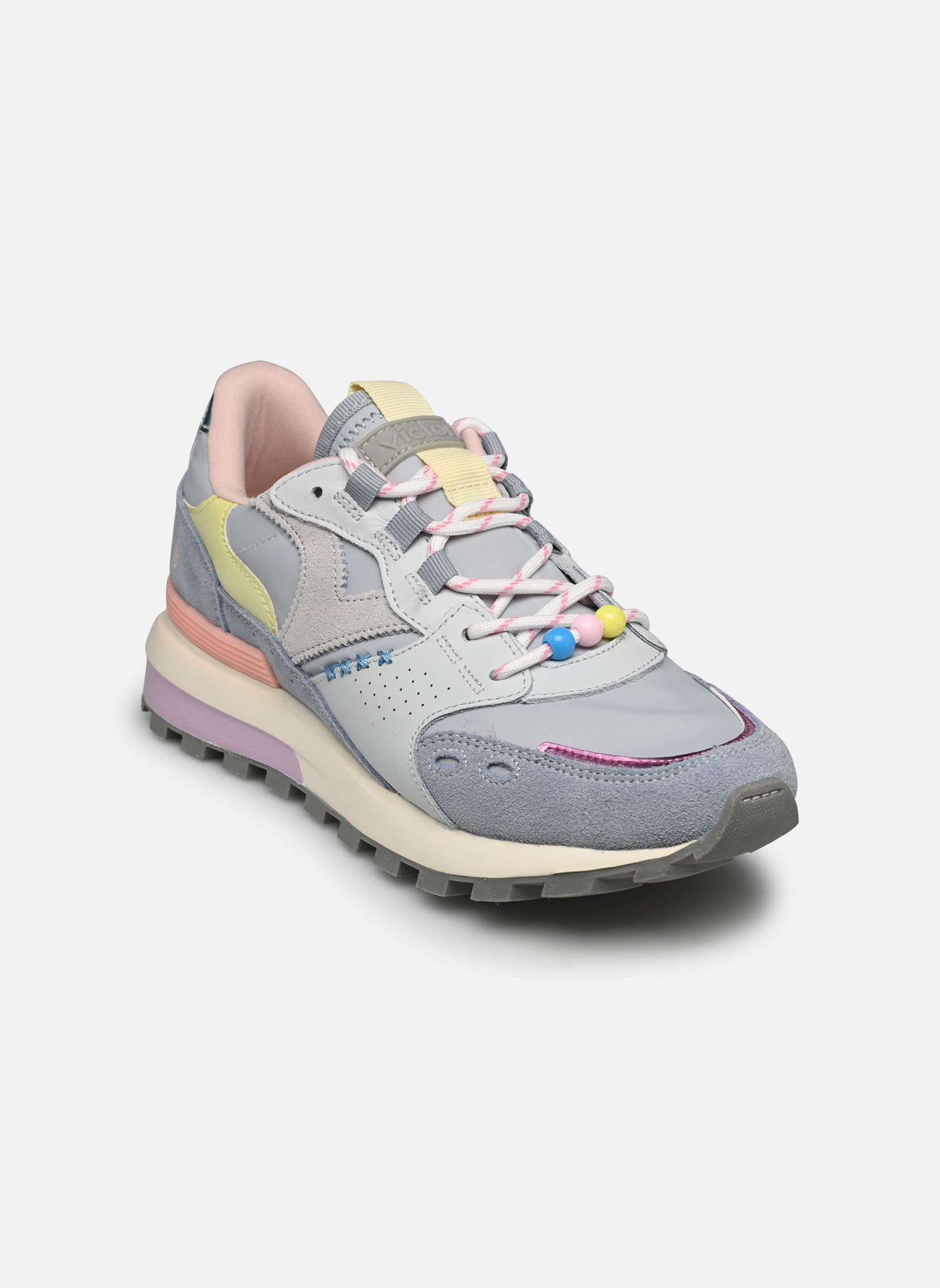 Baskets Luna nylon & Serraje femme multicolore Victoria Baskets Luna nylon & Serraje femme multicolore AZUL2