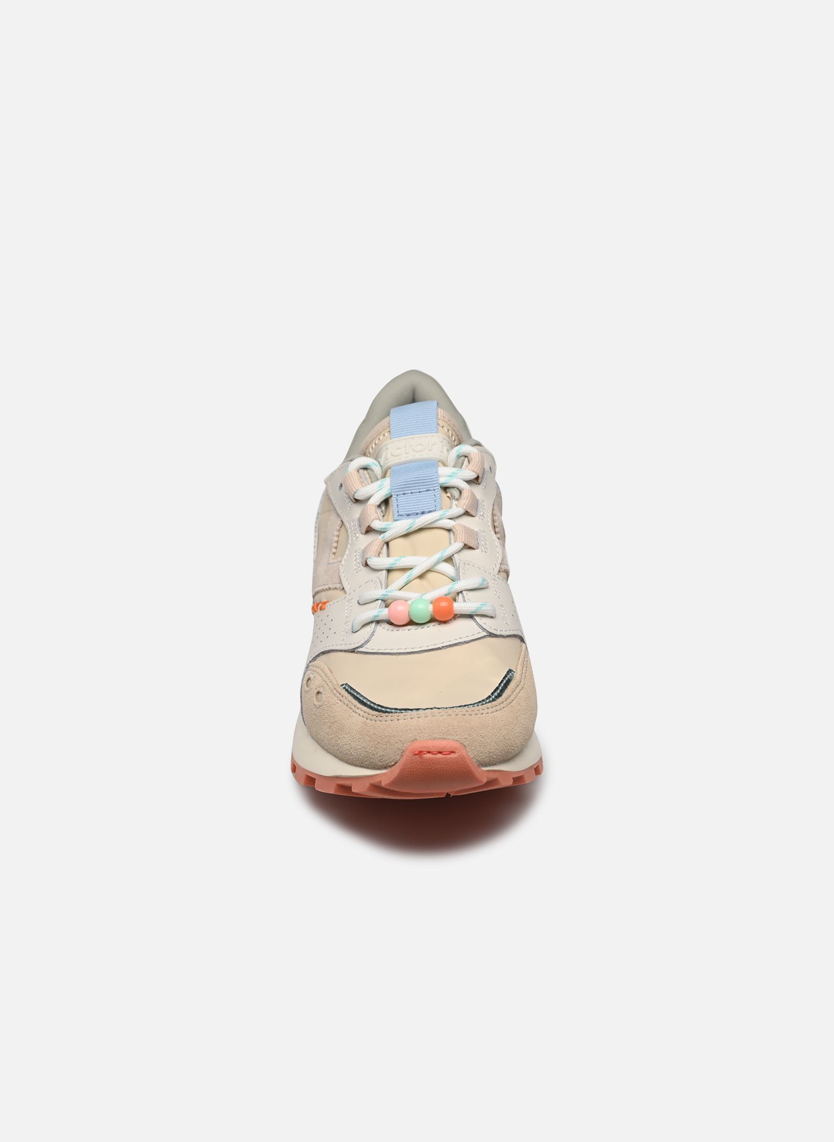 Baskets Luna nylon & Serraje femme multicolore Victoria Baskets Luna nylon & Serraje femme multicolore BEIGE