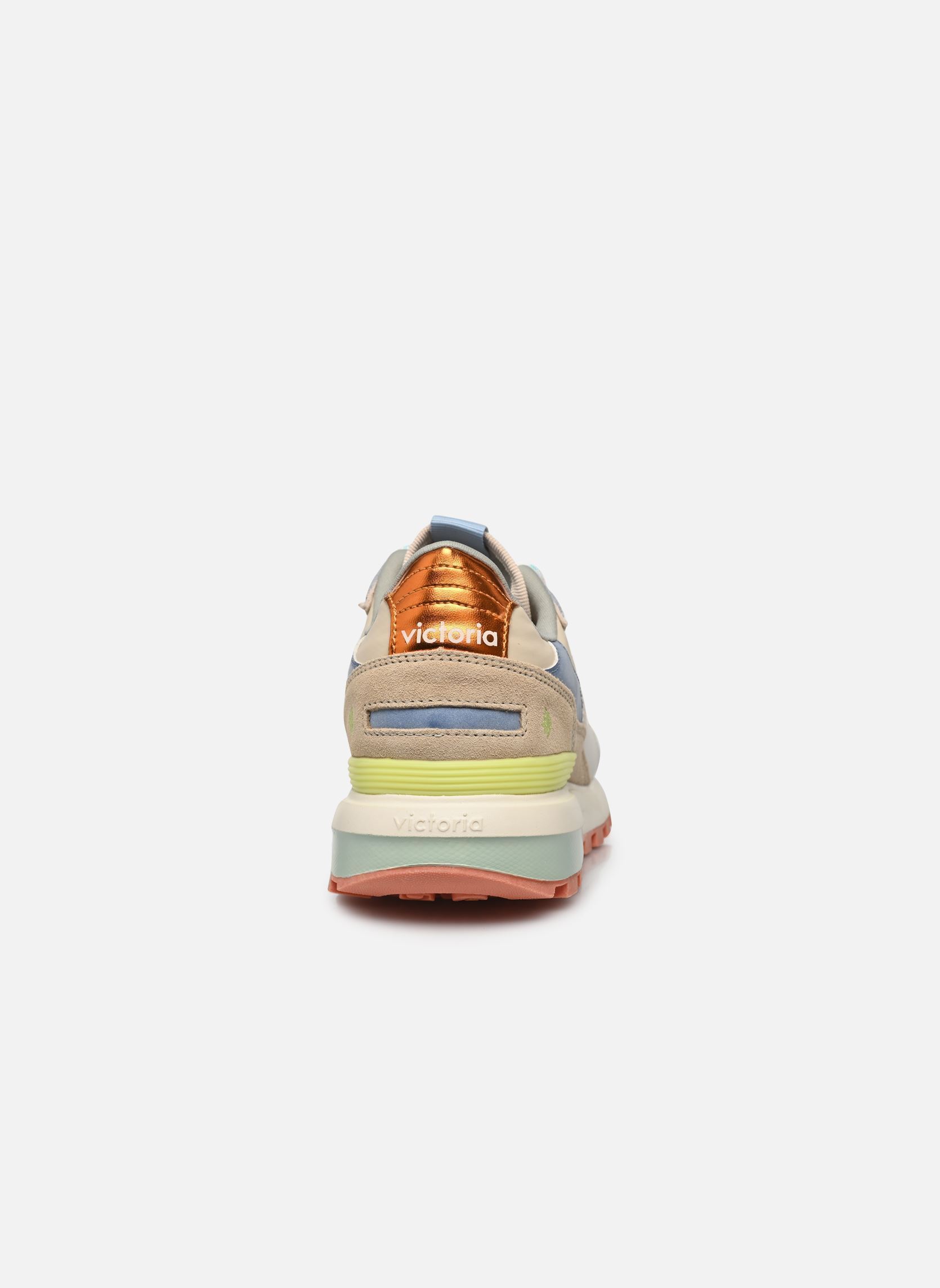 Baskets Luna nylon & Serraje femme multicolore Victoria Baskets Luna nylon & Serraje femme multicolore BEIGE