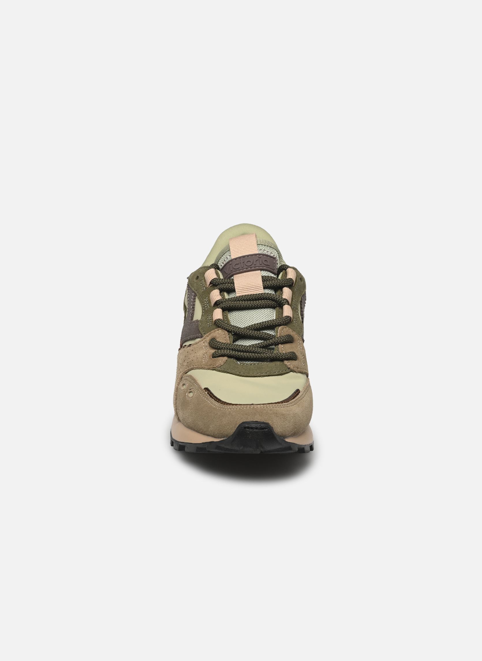 Sneakers Luna nylon & Serraje dames meerkleurig Victoria Sneakers Luna nylon & Serraje dames meerkleurig KAKI