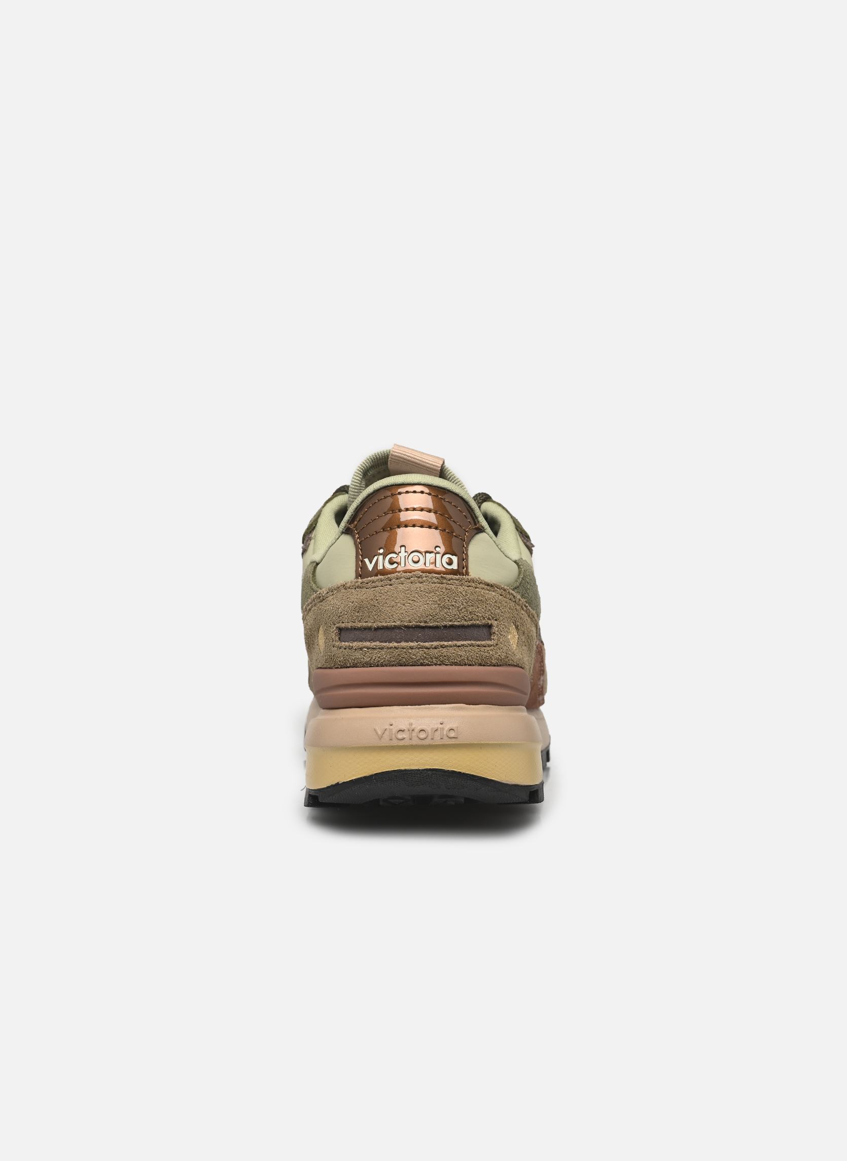 Sneakers Luna nylon & Serraje dames meerkleurig Victoria Sneakers Luna nylon & Serraje dames meerkleurig KAKI